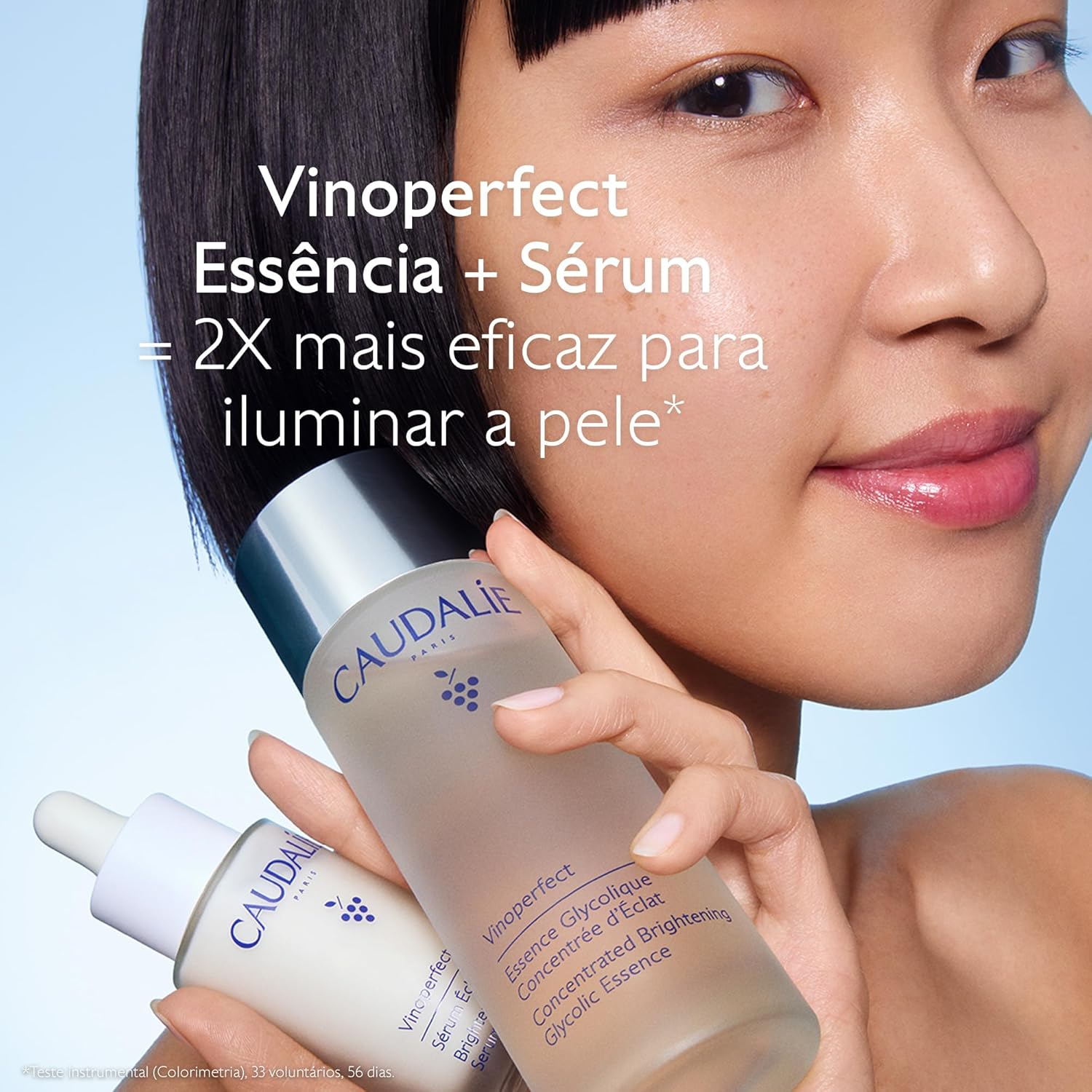 Vinoperfect Concentrated Brightening Glycolic Essence by Caudalie for Women - 3.3 Oz Serum image number 3