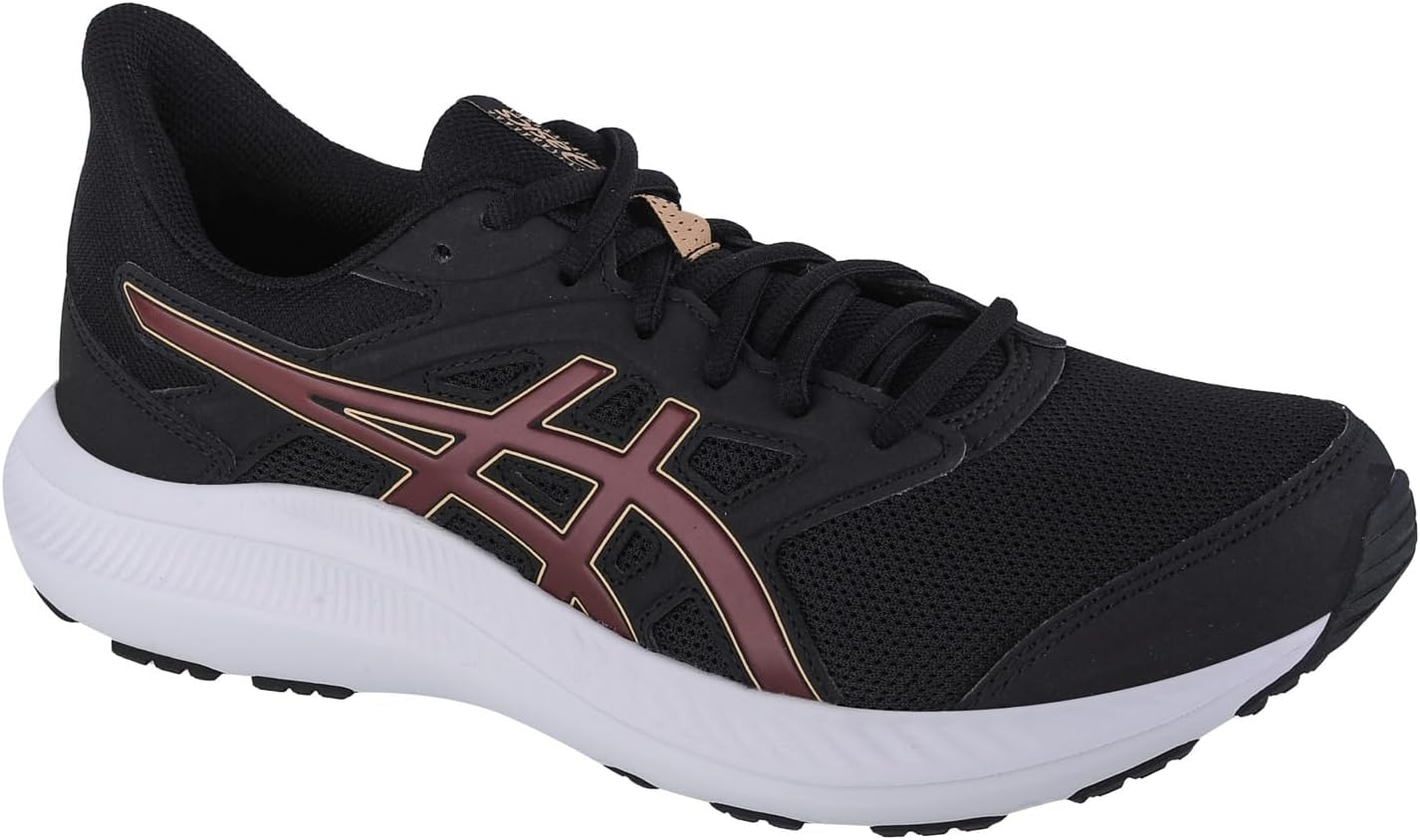 Mens Asics Jolt 4 Black/White Athletic Running Shoes