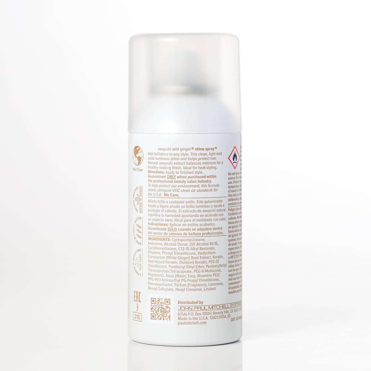 Awapuhi Wild Ginger Shine Spray, 125Ml image number 3