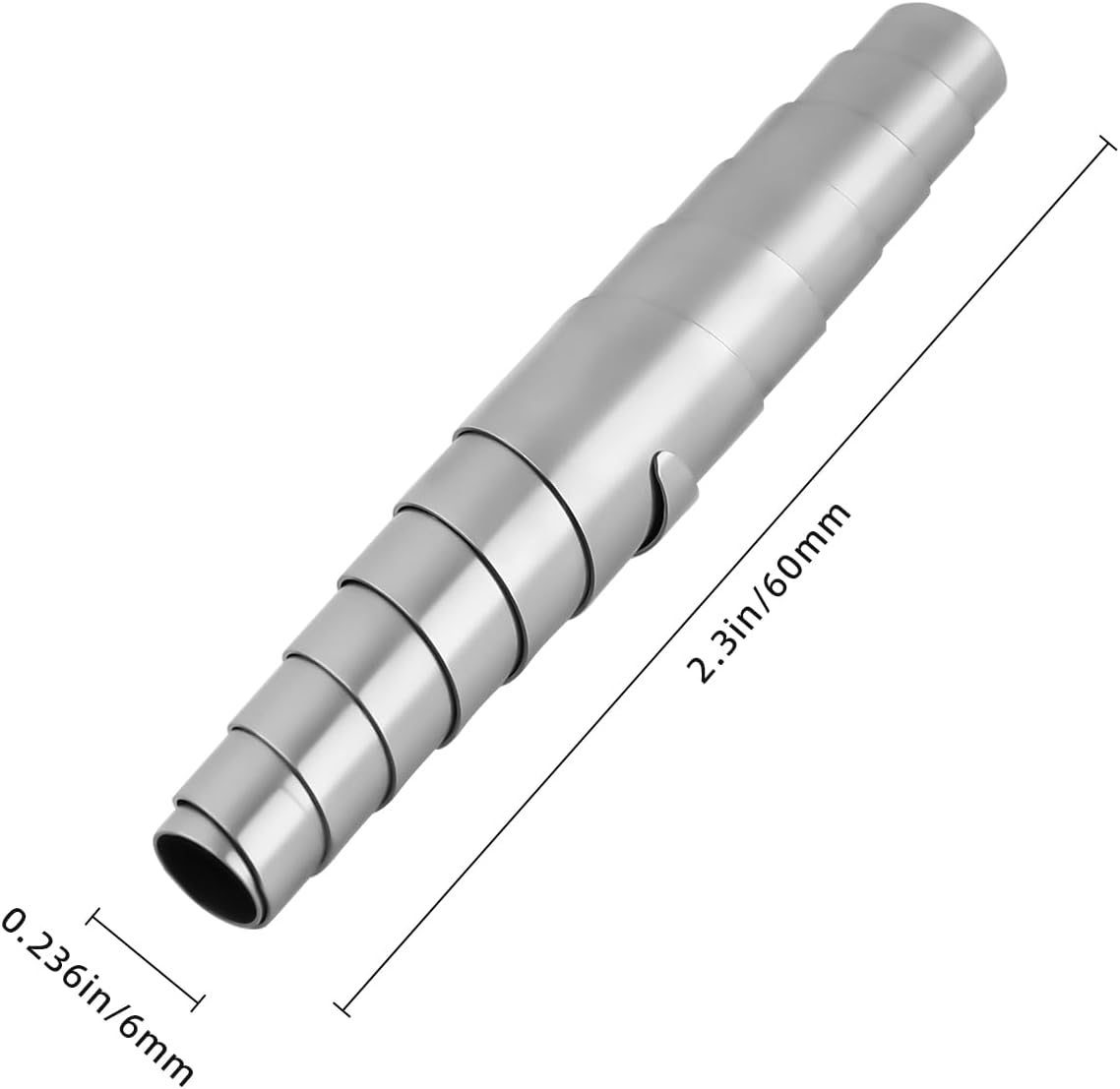 Replacement Spring Set of 4 for Secateurs, Replacement Spring for Secateurs, 6 Cm Volute Pruner Springs, General Type Replacement Springs, Vine Shear Springs, Stainless Steel, Replacement image number 2