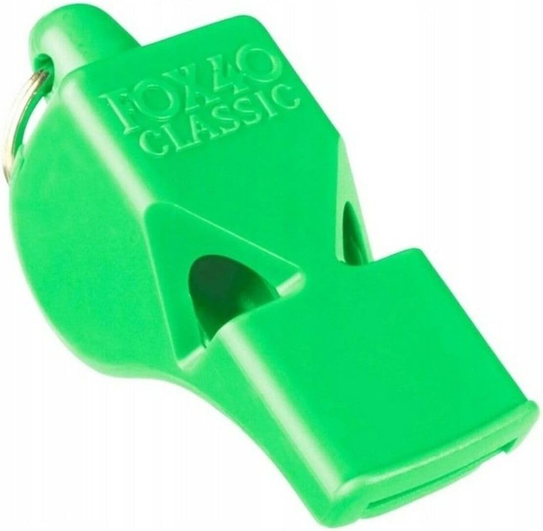 Fox 40 Classic Whistle Lanyard, Green