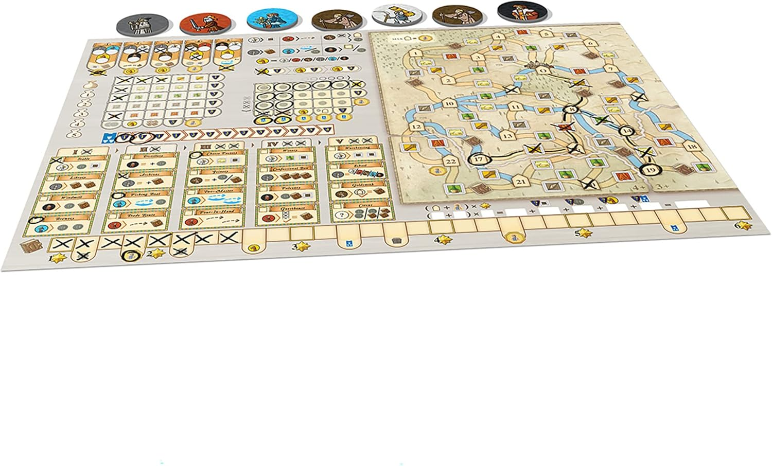 Joan of Arc - Orleans Draw and Write - Board Game image number 3