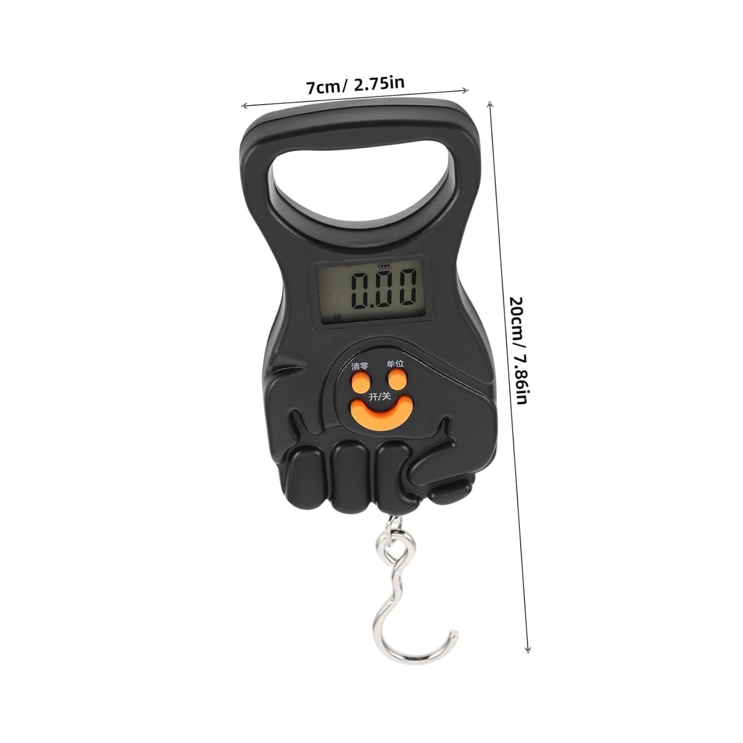 ROMISBABA Travel Scale Luggage Handheld Mini Weight Scale Portable Hook Capacity for Suitcase Fishing image number 5