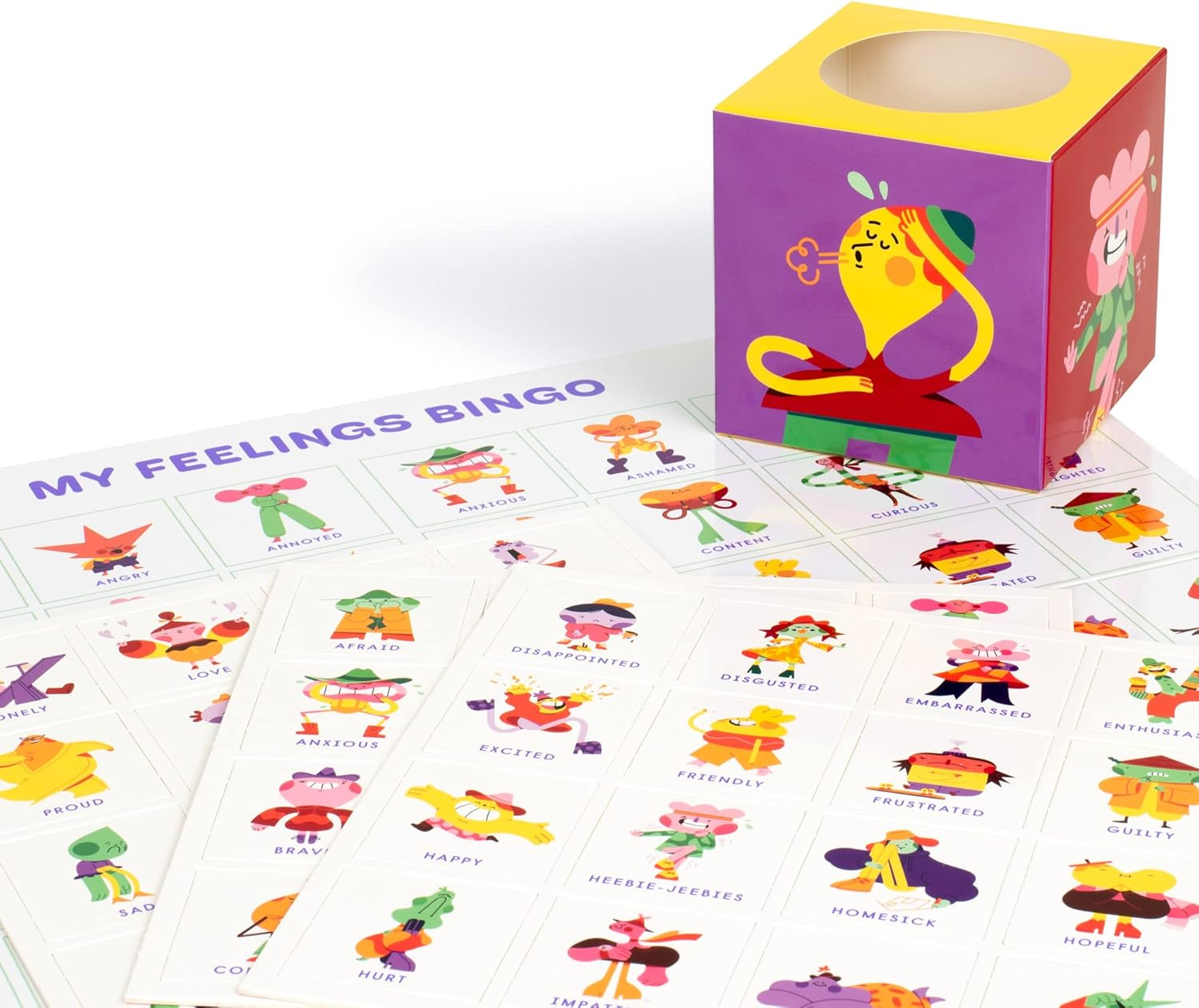 My Feelings Bingo: Get to Know 48 Feelings of All Kinds image number 4