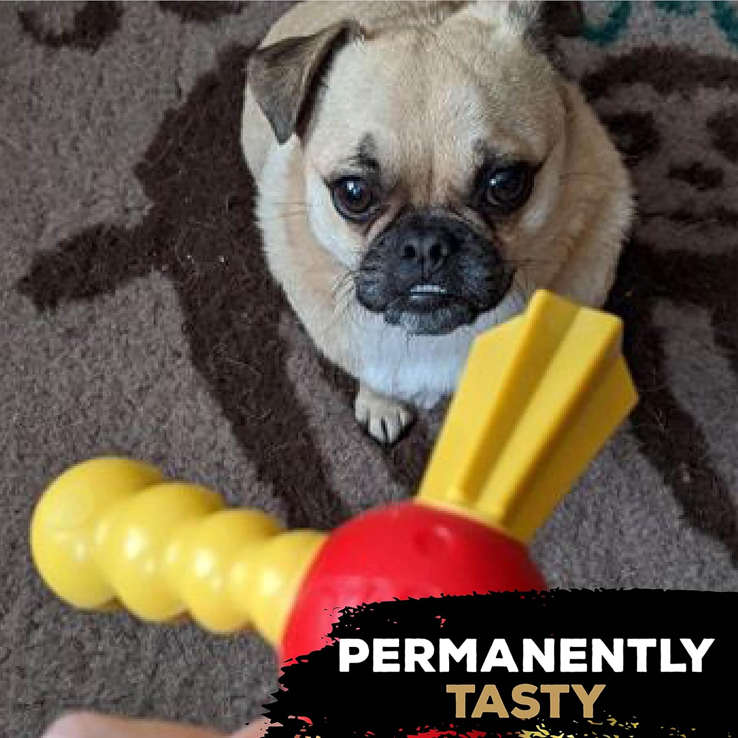 Tasty Bone Nylon Dog Chew Toy Quattro Chorizo Small image number 2