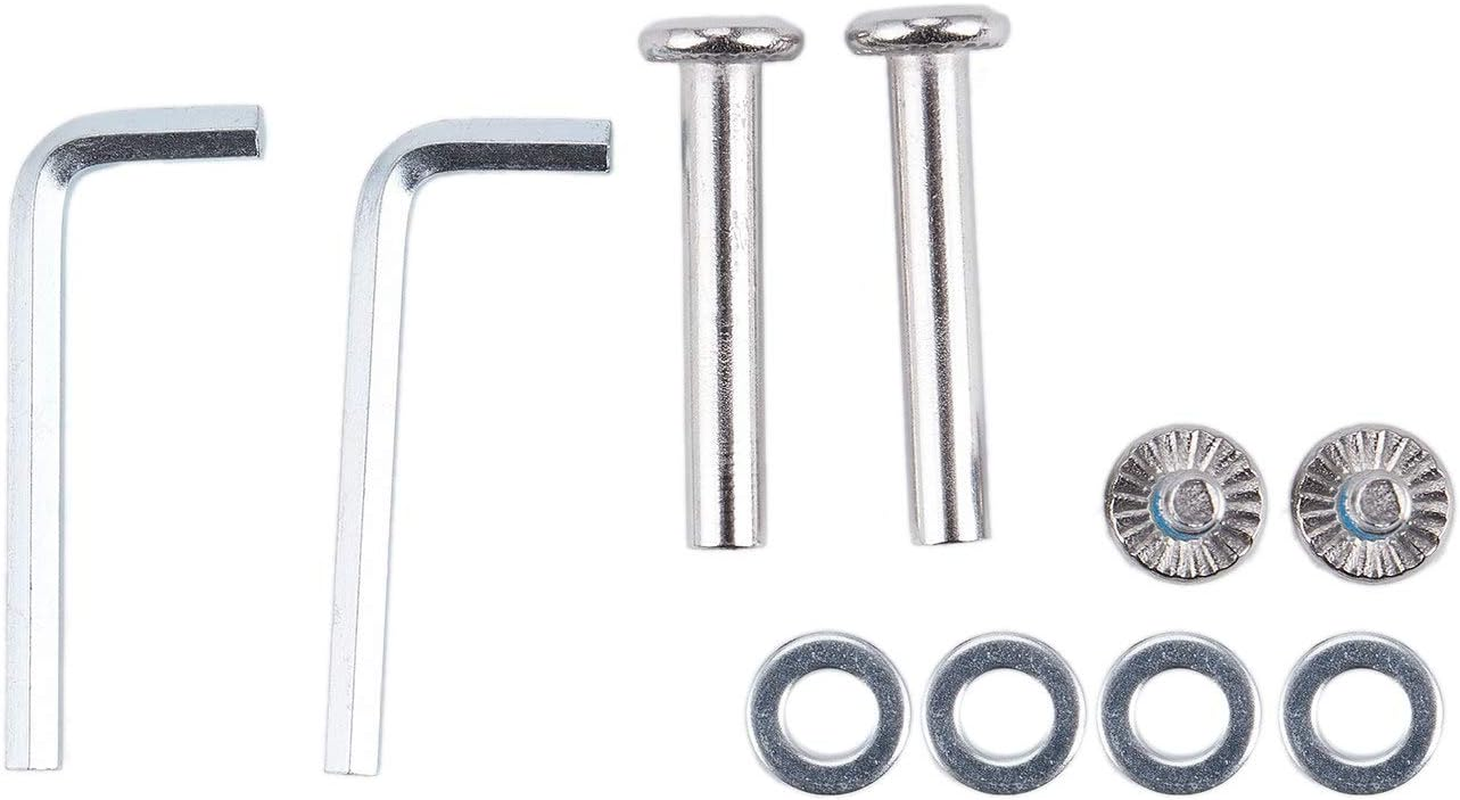 2 Set Luggage Suitcase Replacement Wheels Axles and Wrench Repair Set OD 68Mm