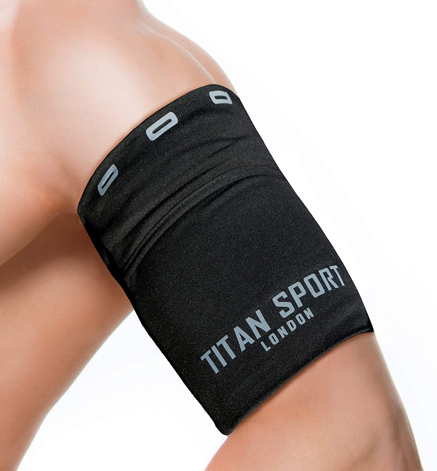 Titan Sport Mobile Phone Armband Universal Holder Sleeve, Running/Jogging/Gym/Sport Exercise Arm Bag for Adult Women & Men, Suitable for All Devices up to 7 Inches (Large) image number 1