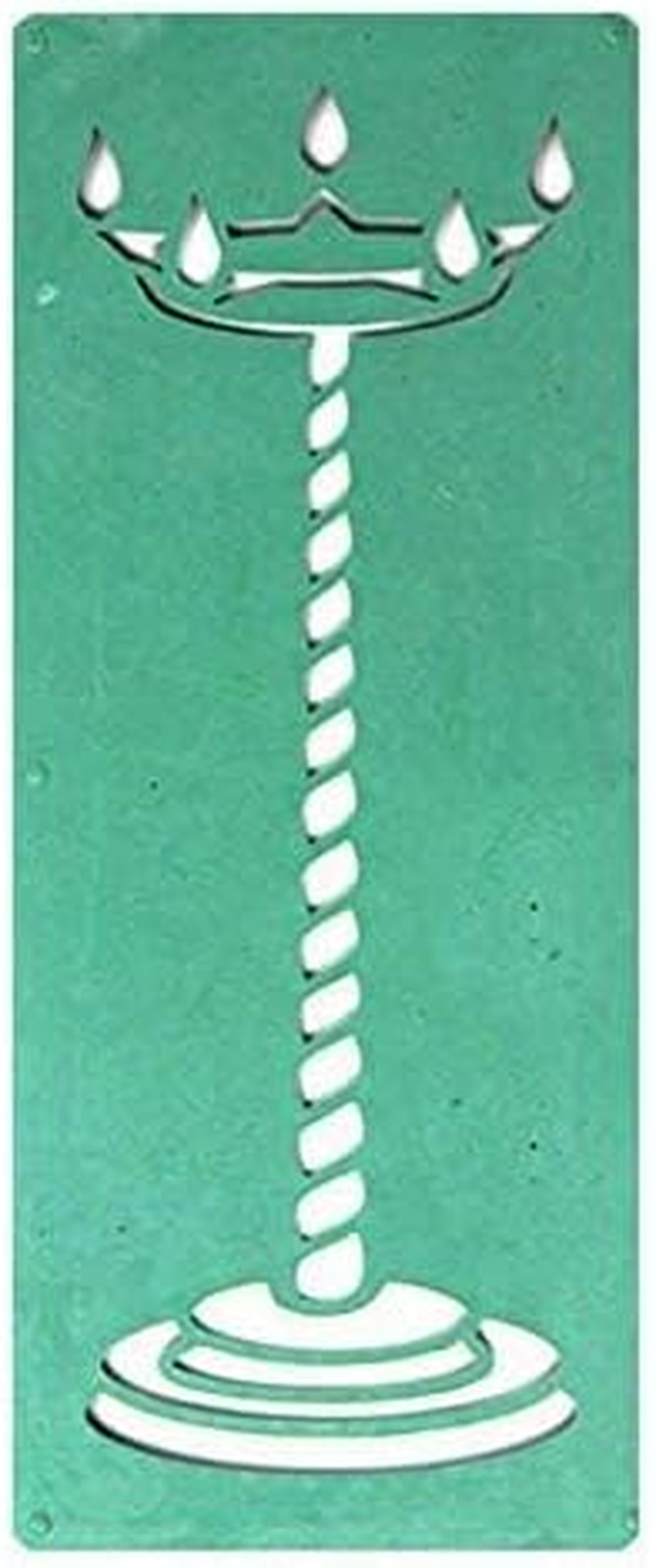 Garden of Arts 12 Different Design Draw Rangoli Making Kit Rangoli Stamp Om Swastik Flower Design Colourful Rangoli Making Stencils & 6 Border Stencils Total 18 Pieces