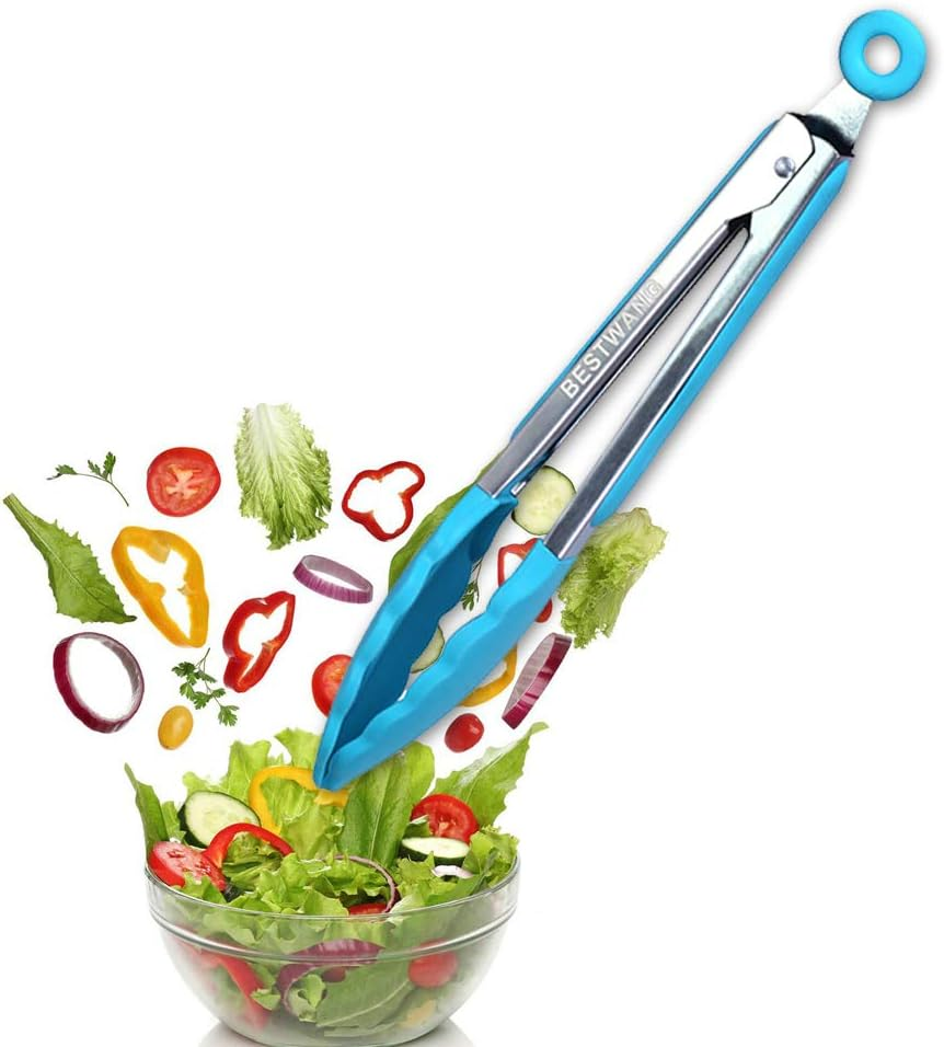 Kitchen Utensil Set - 11 Cooking Utensils - Colorful Silicone Kitchen Utensils - Nonstick Cookware with Spatula Set - Colored Best Kitchen Tools Kitchen Gadgets(Multi) image number 2