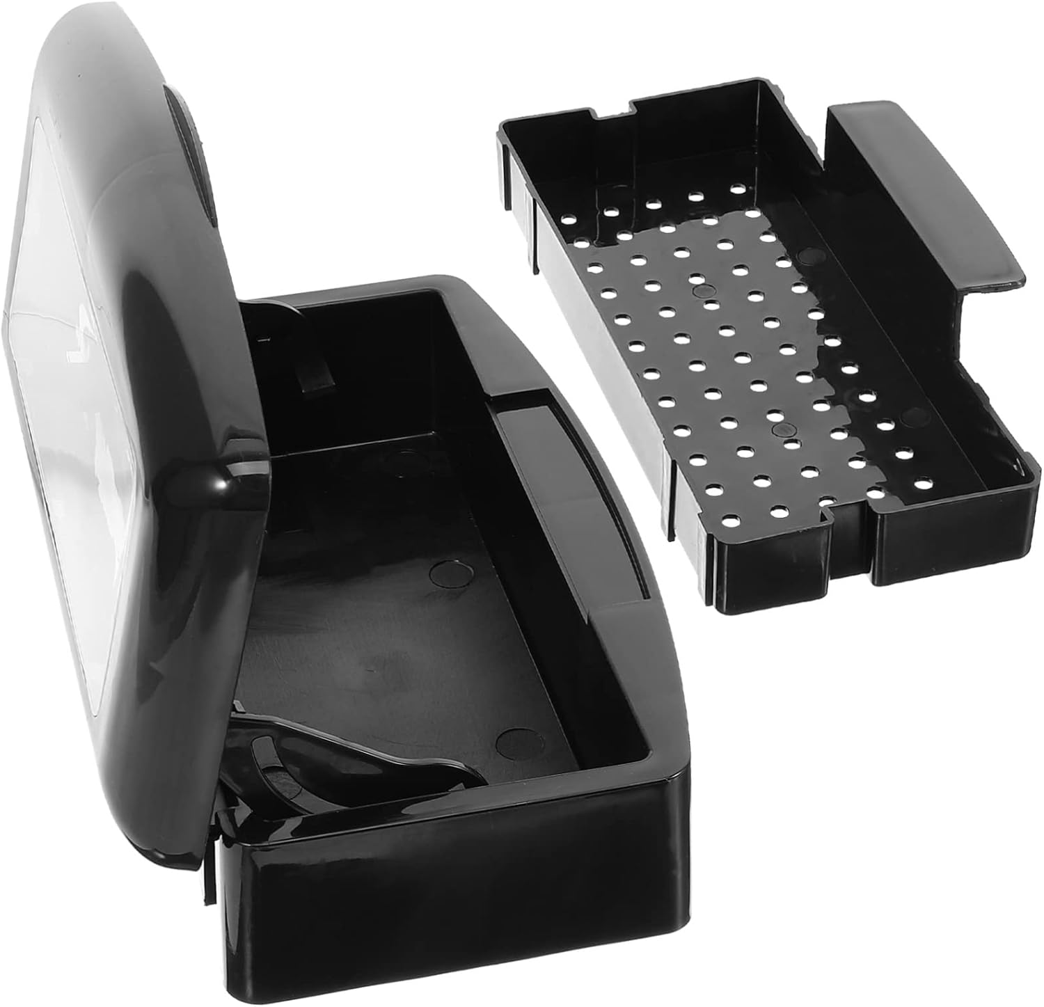 NULYLU Nail Care Tool Tray Box Sterilizer Tray for Tweezers Hair Cutters Manicure Kit image number 5