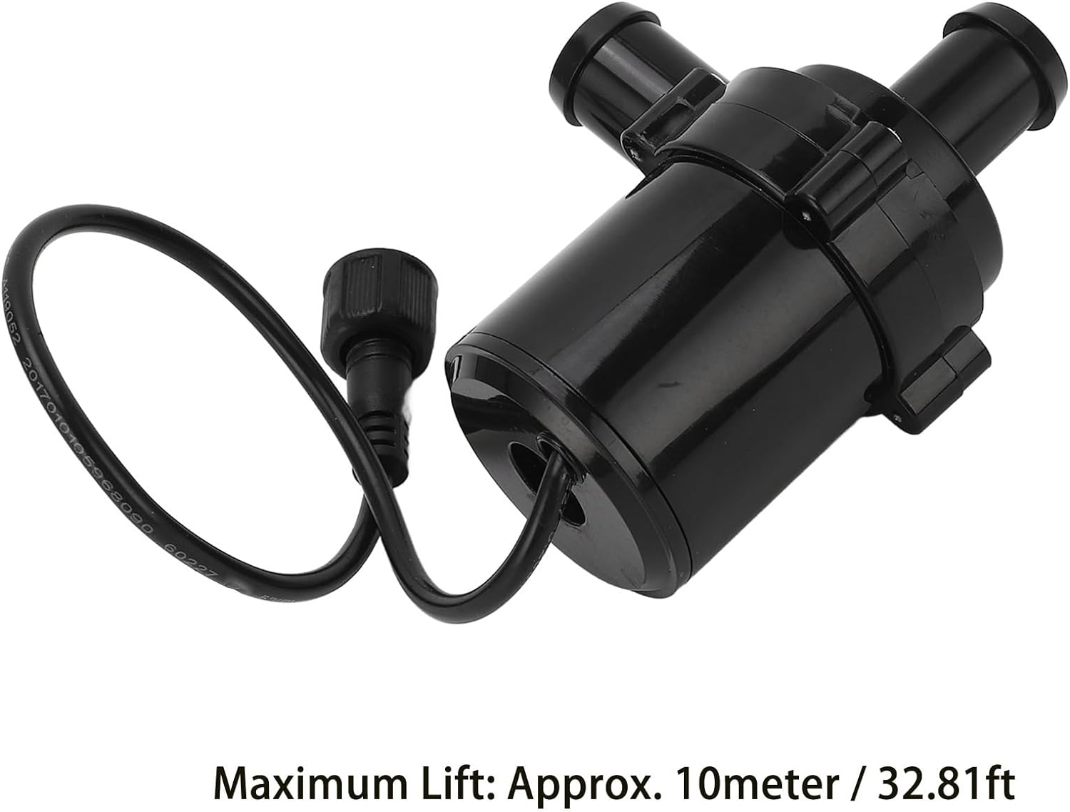 DC Water Pump, IP68 Protection 10Meter Lift 36L/Min 47W DC Brushless Water Pump Professional for Fountain (12V)