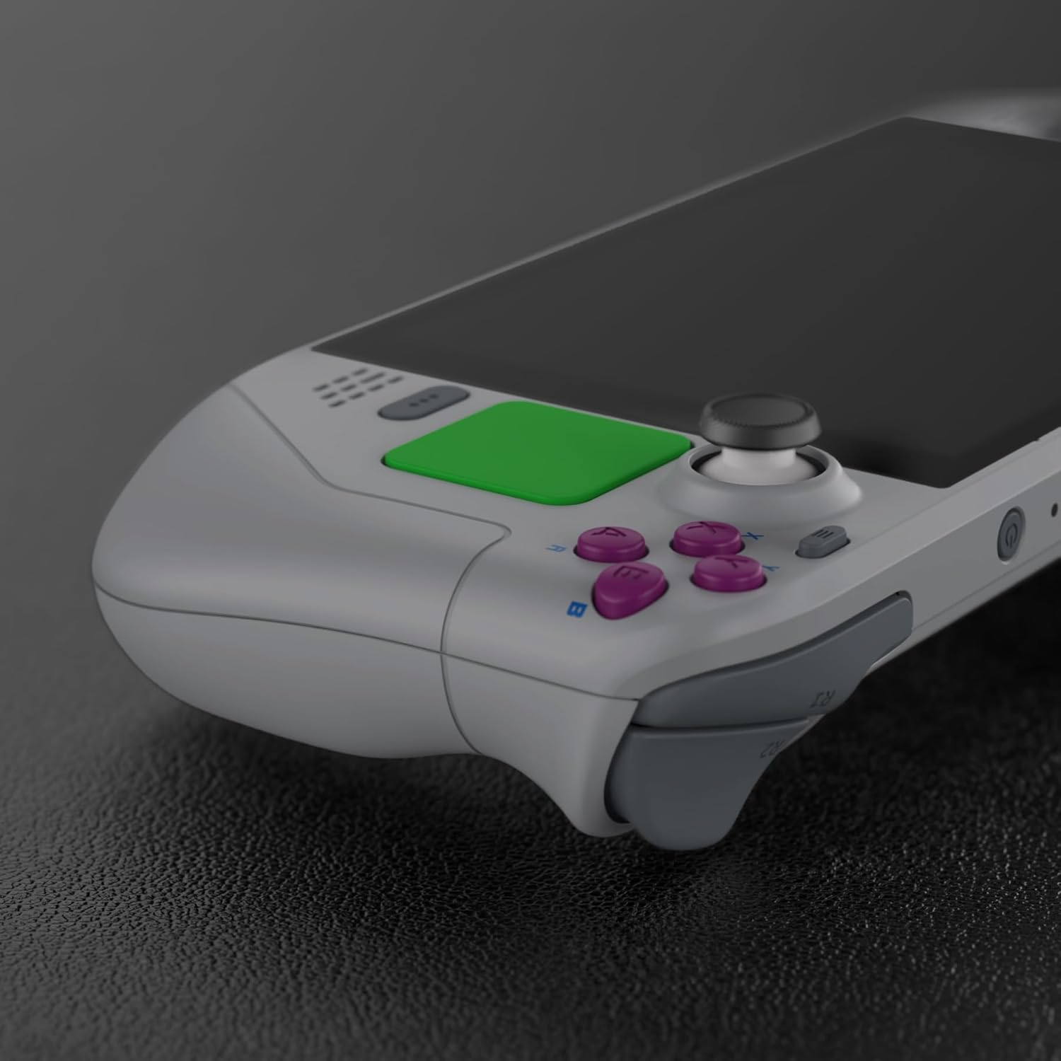 Extremerate DIY Full Set Shell with Buttons for Steam Deck LCD, Custom Faceplate Back Plate Replacement Shell for Steam Deck LCD - Classic 1989 GB DMG-01 [Console NOT Included] - Classic Nes Style image number 7