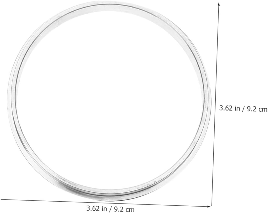 MUCKLILY Aluminum Cup Ring for Automatic Cup Sealer Machine Sealing Ring Accessory for Milk Tea and Coffee Shops Efficient Compact Design image number 1