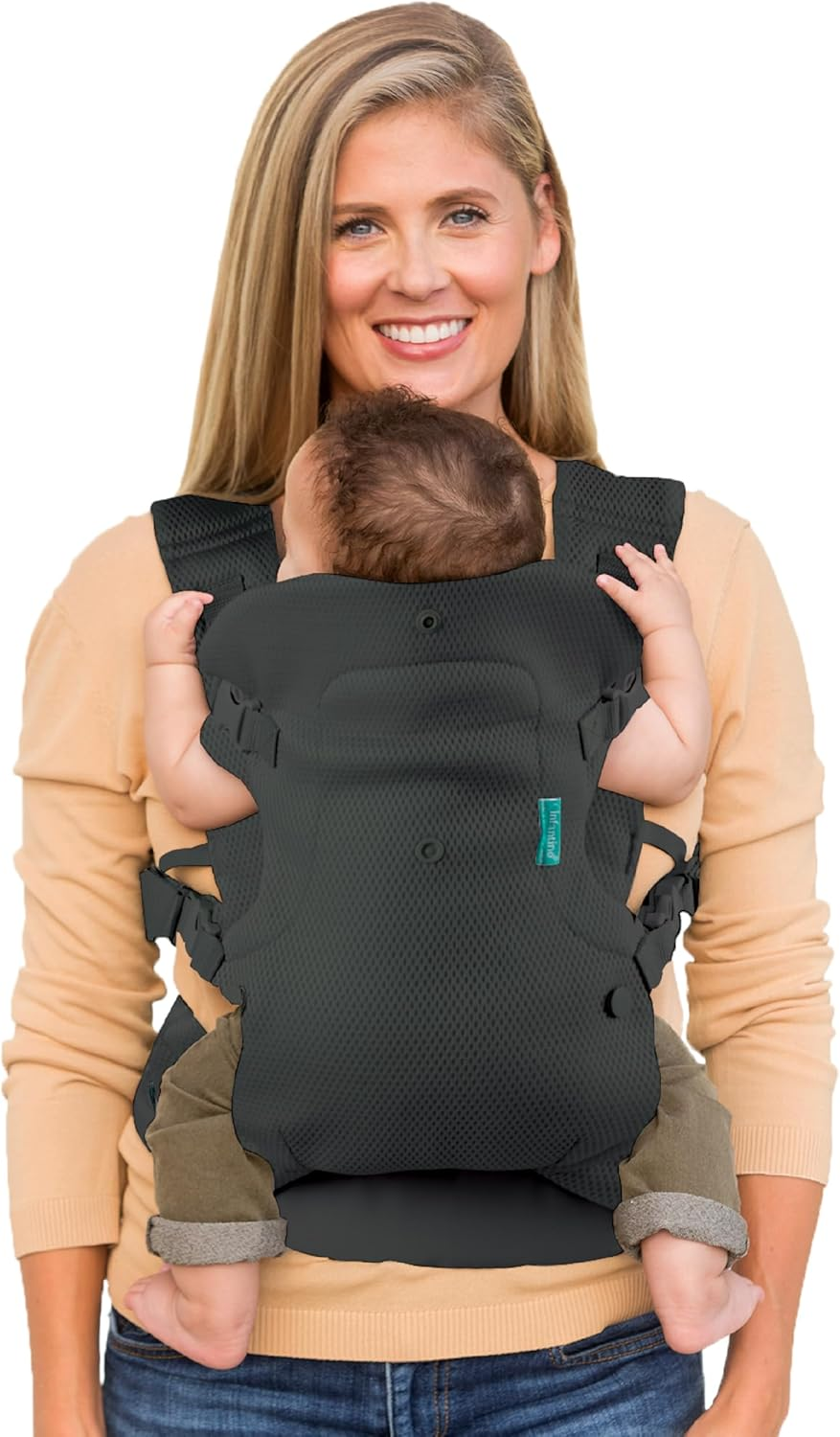 Infantino Flip Advanced 4-In-1 Convertible Carrier, Light Grey