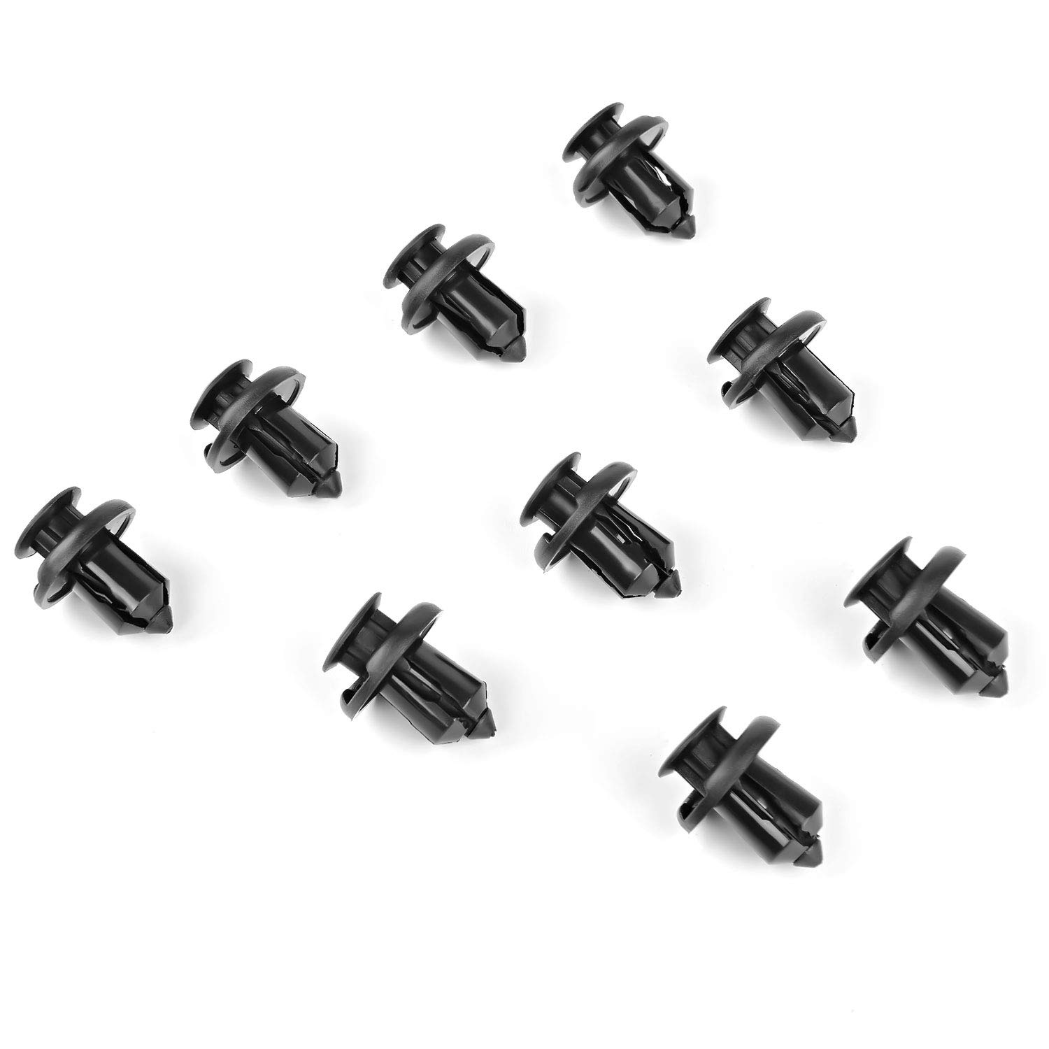 GOOACC GRC-08 Honda and Acura Fender Clips-91503-Sz3-003 40 Pcs Fastener Rivet Clips Nylon Bumper Automotive Furniture Assembly Expansion Screws Kit Auto Body 10Mm-40Pcs image number 5