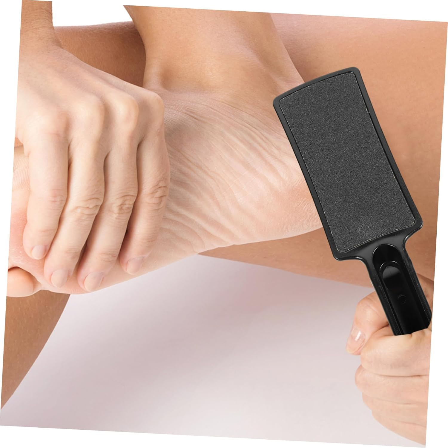 LOORGVEL 3Pcs Double-Sided Foot File Pedicure Tool for Shower Scrubber Callus Remover image number 1