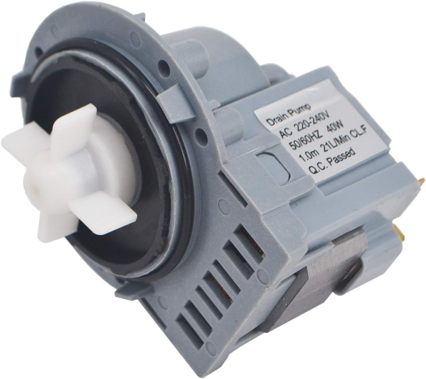 Water Drain Pump for LG Direct Drive Washing Machine WD11020D1 WD13020D1 WD10020D WD11020D WD12020D WD13020D WD12021D6 WD1013NDW WD12595FD6 WD14022D6 WD13050SD image number 2