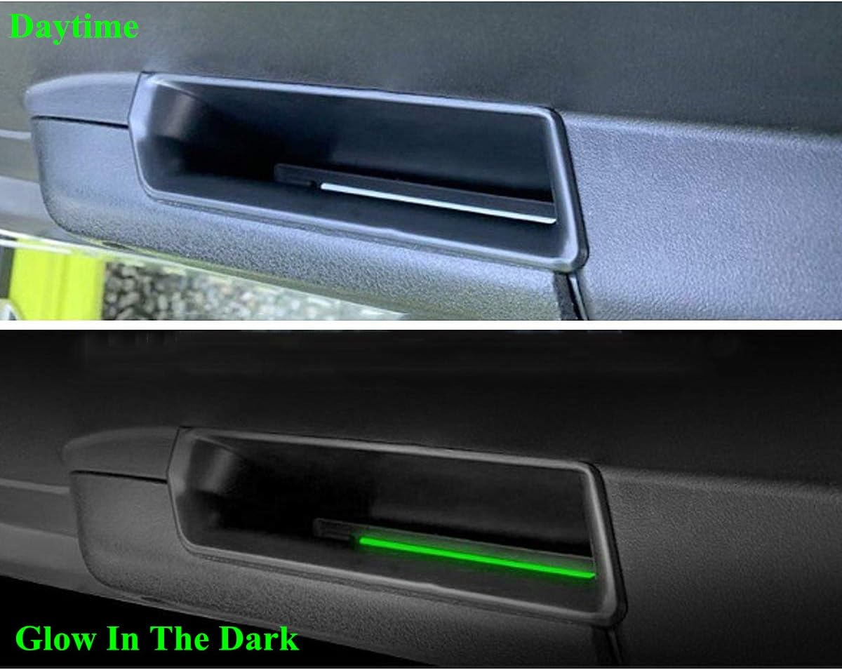 YOCTM for Suzuki Jimny JB64 JB74W 2019 2020 2021 2022 2023 Accessories Front Row Door Side Storage Box Handle Pocket Armrest Phone Container Black image number 3