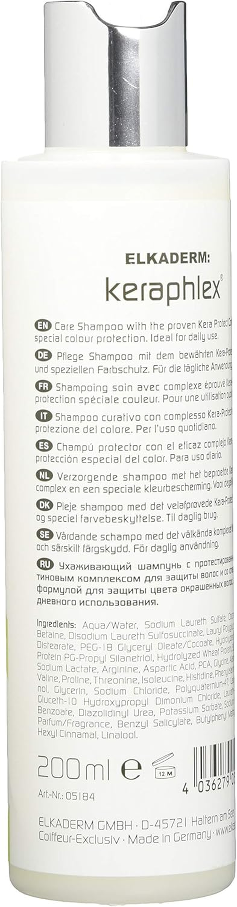 Elkaderm Keraphlex Cleansing Shampoo 200Ml image number 2