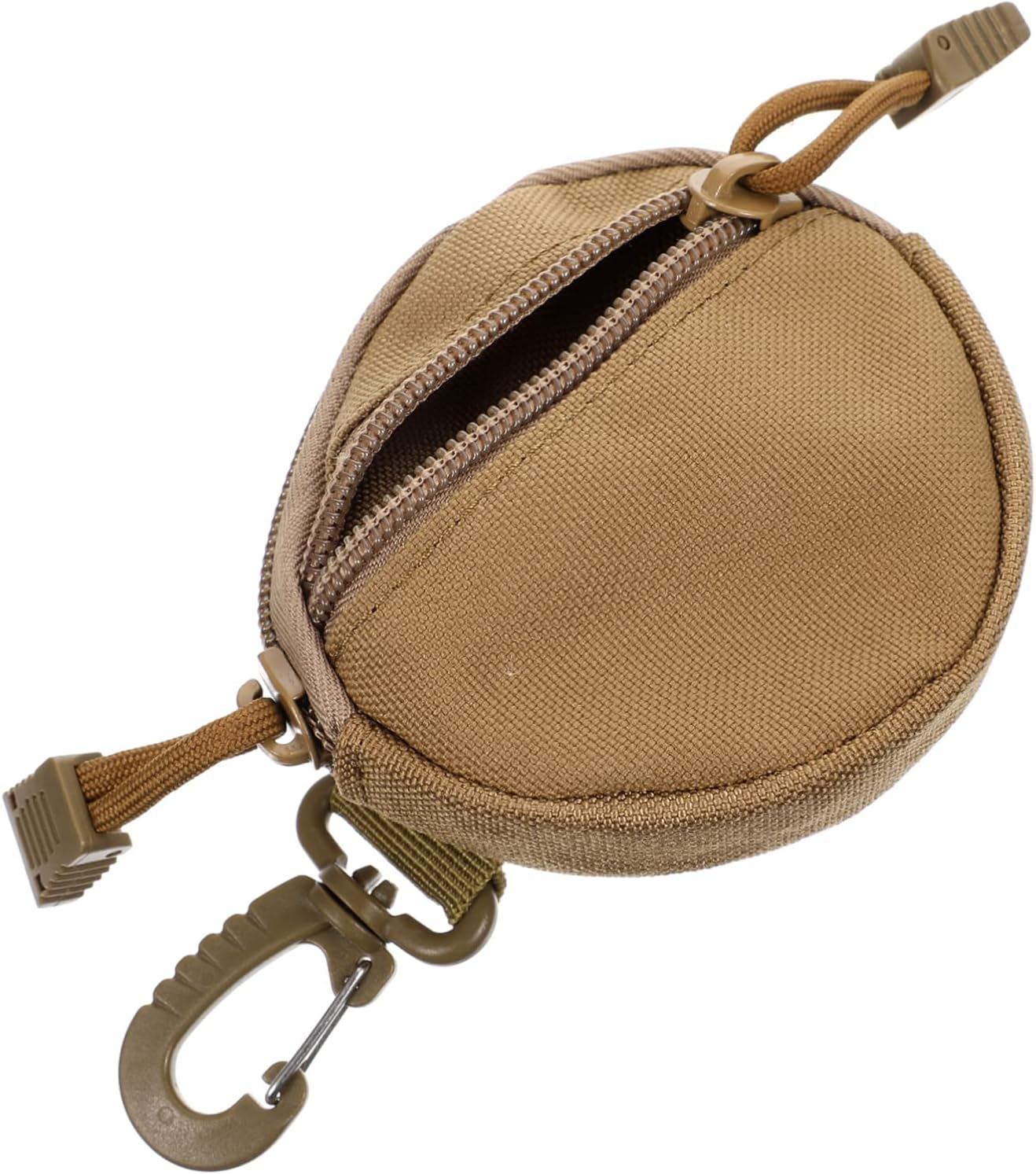 HEALEEP Sports Coin Bag Portable Storage Bag Lightweight Polyester Utility Pouch for Hiking Camping Outdoor Travel image number 6