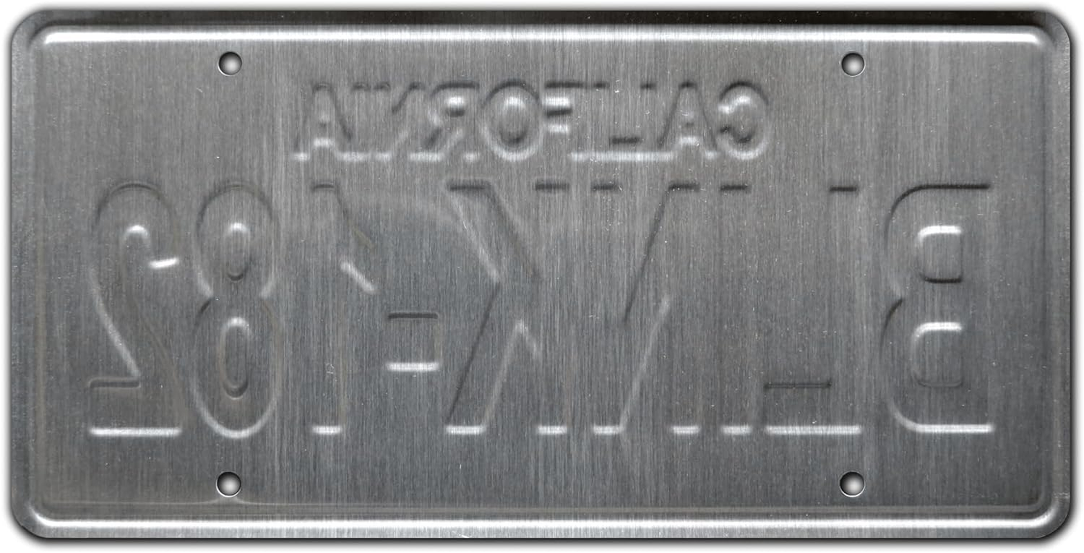 Blink 182 | Metal Stamped Number Plate image number 5