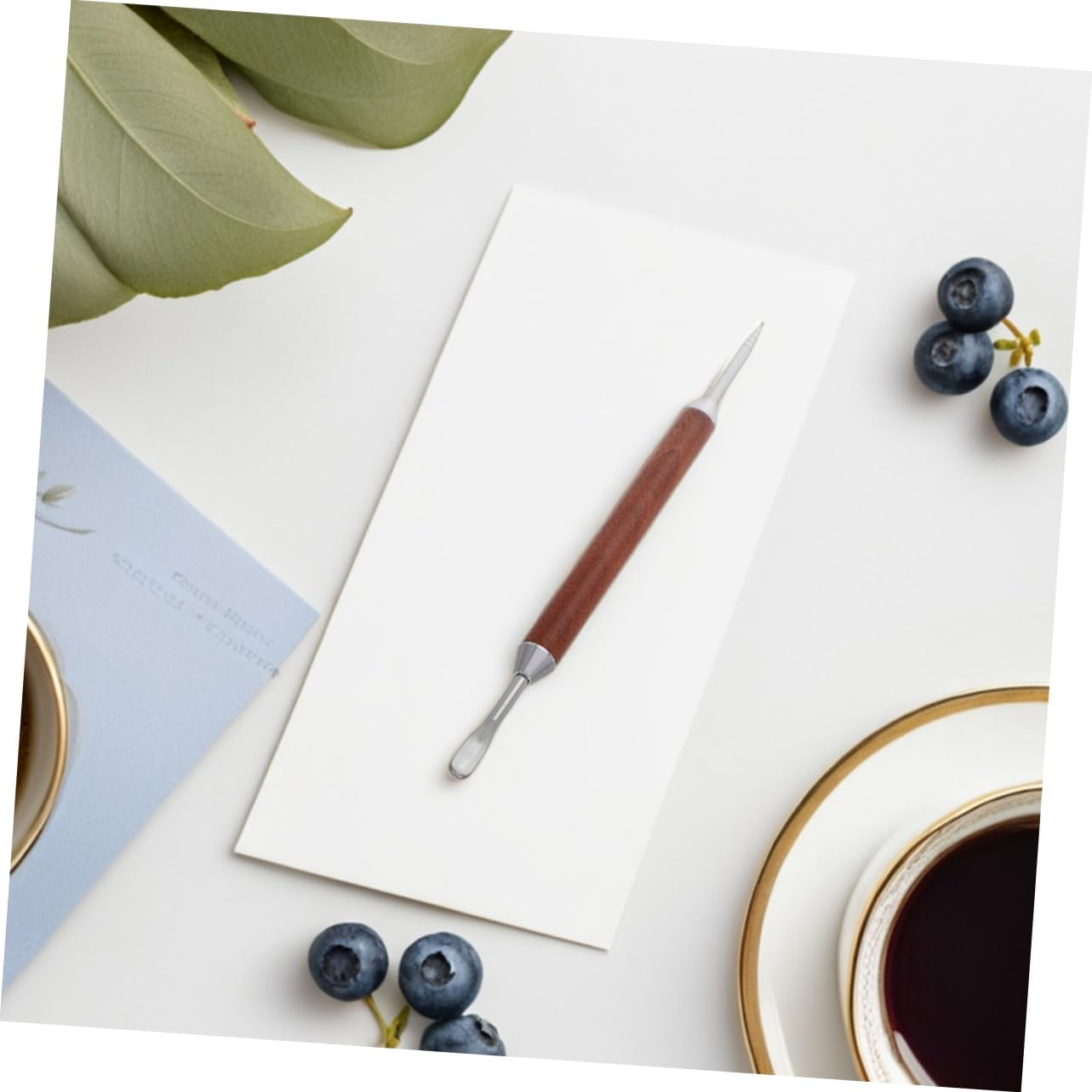 Tofficu Latte Art Pen Set Espresso Stirrer Tool 2 Pack Precision Needle for Latte Stirrer DIY Coffee Decor Easy to Clean image number 2