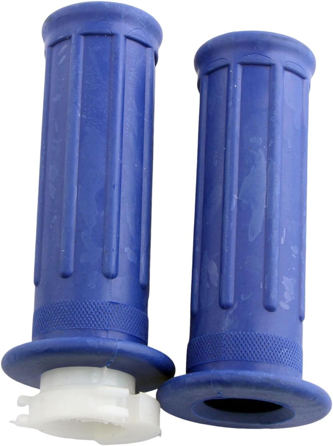 2Pcs Motorcycle Handlebar Grips, Durable Throttle Twist Grip Practical Fits for PW50 Mini Replaces Accessories, Pink