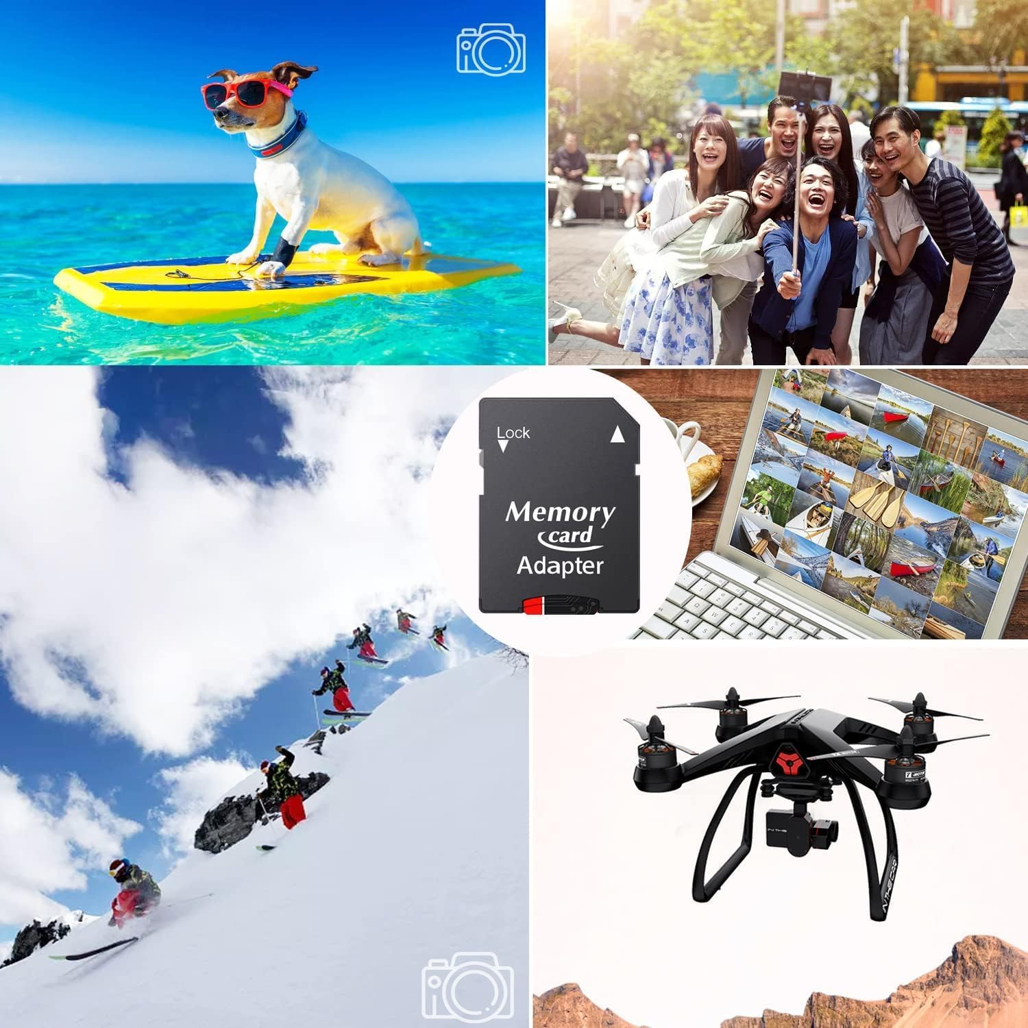 TF Card Micro 512GB Memory Card UHS-I V30 4K A2 Class 10 Compatible, High Speed Micro Card, Adapter Included image number 5