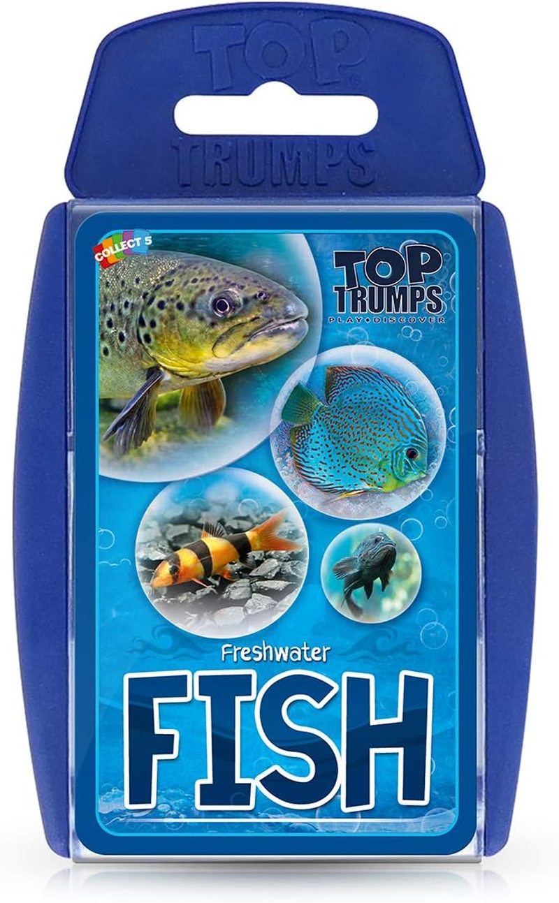 Top Trumps - Freshwater Fish - Educational Card Game image number 4