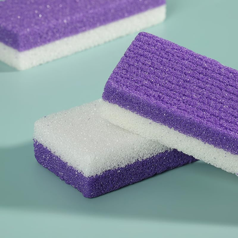 Jade Deals 4X Pumice Foot Stone File, 5.12X1.97X0.98In (13X5X2.5Cm), 2 - in - 1 Exfoliate Rasp for Dead Skin, Pedicure Scrub to Remove Sands, anti - Bacterial Pedicure Tool image number 4