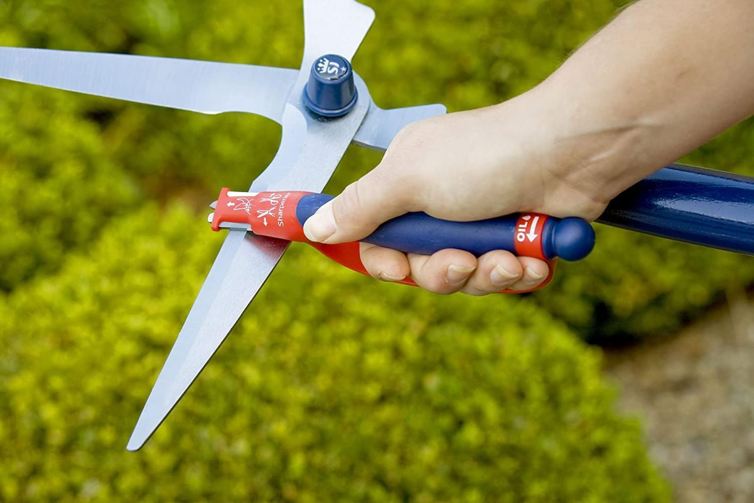 SPEAR & JACKSON MULTI PURPOSE BLADE SHARPENER SJ-4056BS, Blue image number 2