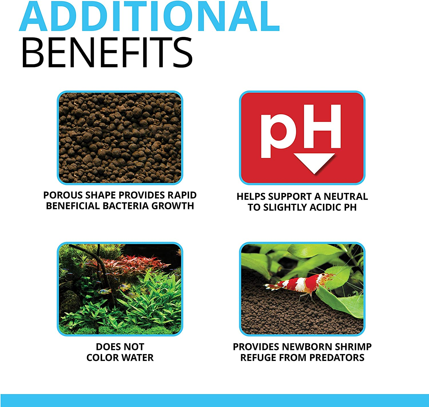 Fluval Plant and Shrimp Stratum, for Fish Tanks, 8.8 Lbs., image number 5