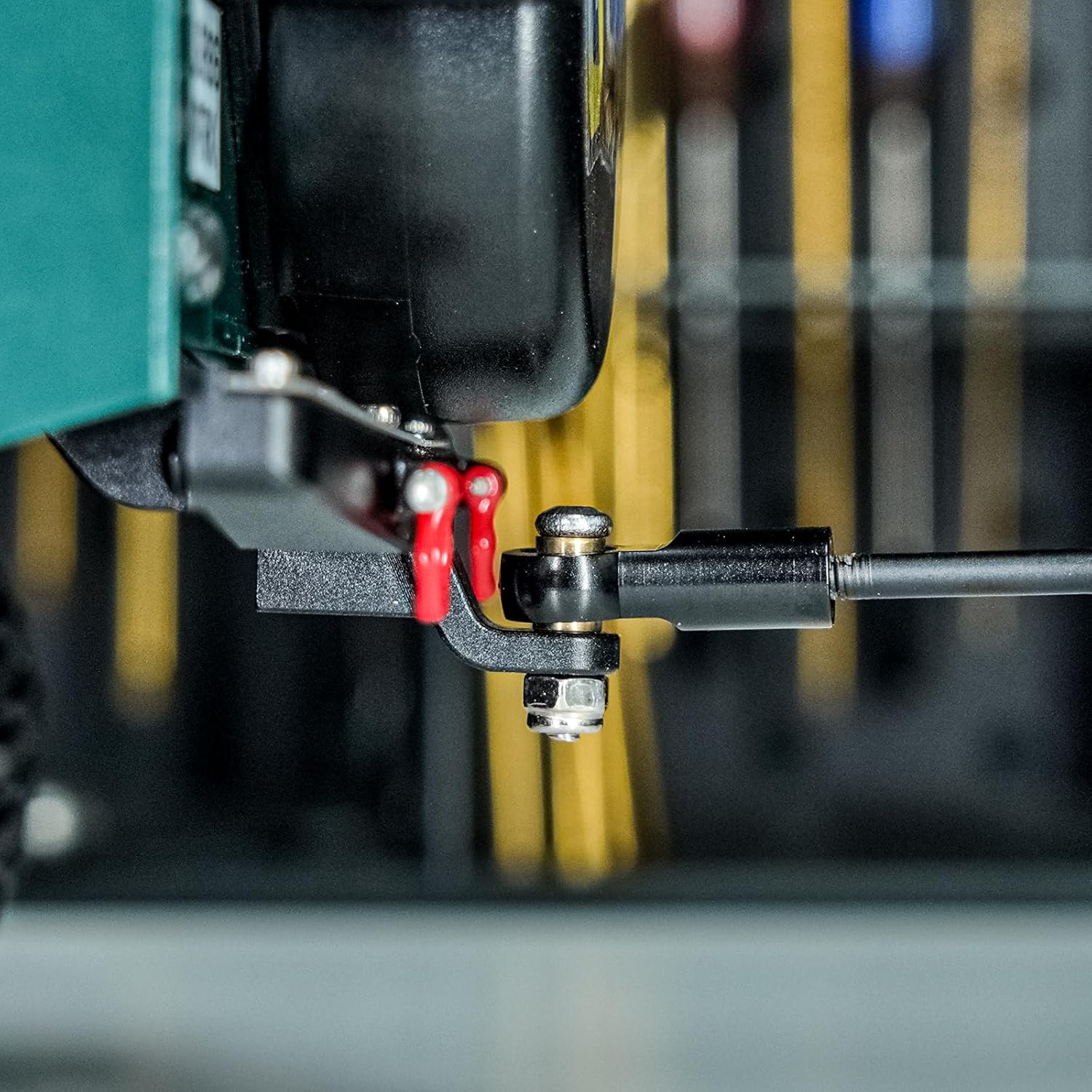 INJORA RC Trailer for Pulling behind the Car - Metal Hook Trailer Mount for 1/18 RC Crawler TRX4M image number 1