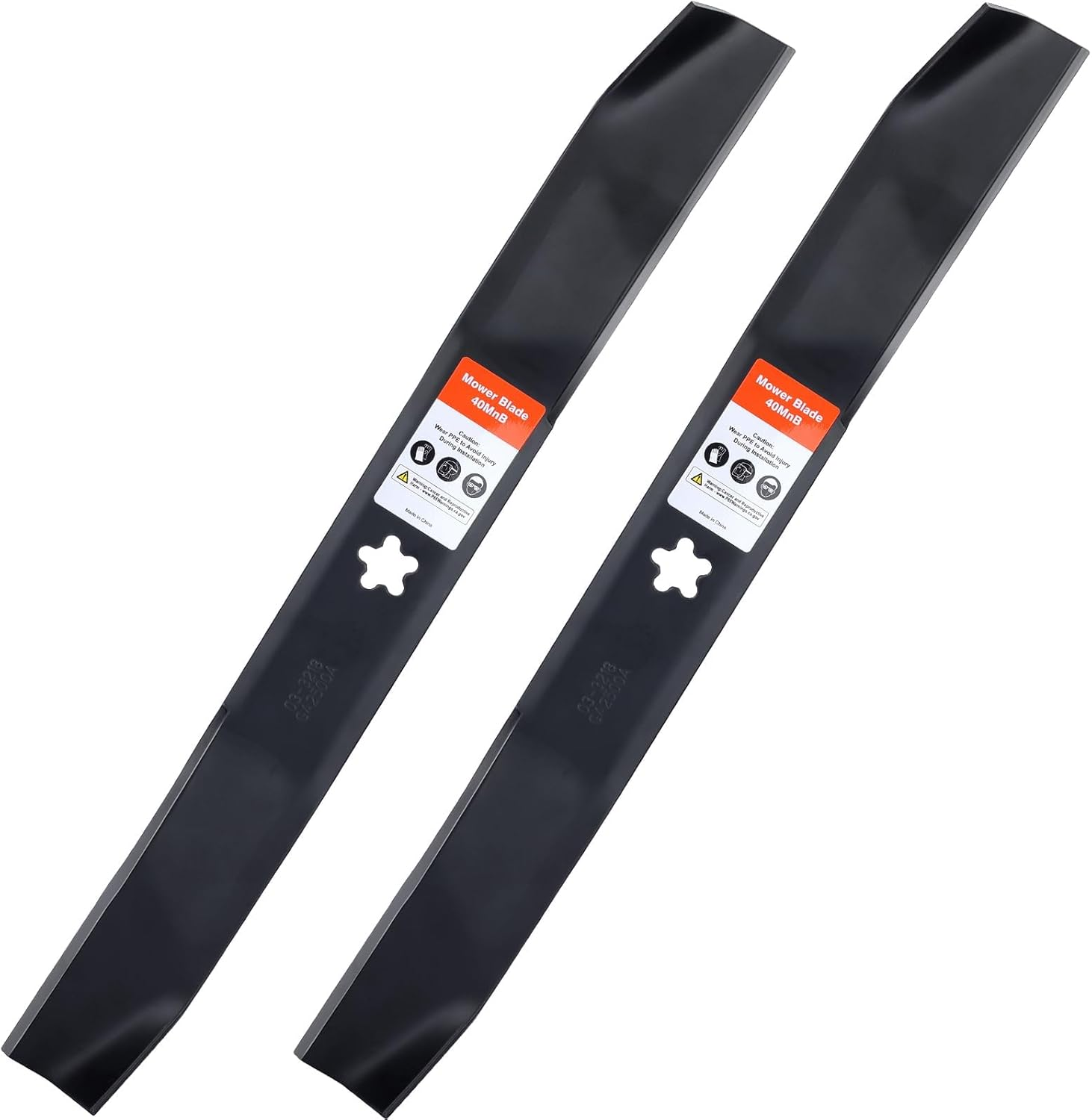 Grasscool 134149 532134149 Blade Mulching Set for Craftsman LT1000 YT4000 T1000 YS4500 DLT3000 LT2000 T2000 Husqvarna Poulan Pro 42 Inch Lawn Mower (2 Pack) image number 5