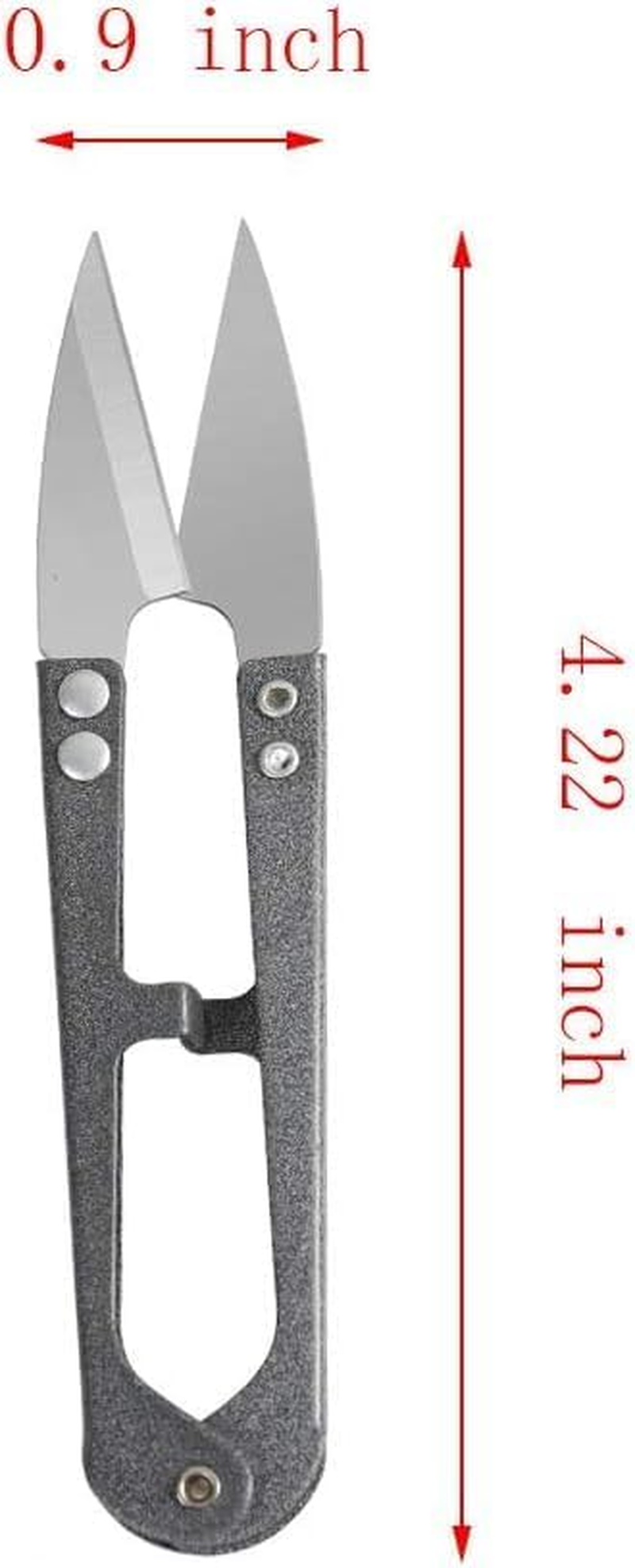 12 Pcs Thread Clippers Sewing Scissors 4.2 Inch Cutter Mini Snip Trimming Nipper Handheld Snippers Embroidery Clippers Sewing Scissors Gardening Scissors for Stitch (Multicolor) image number 6