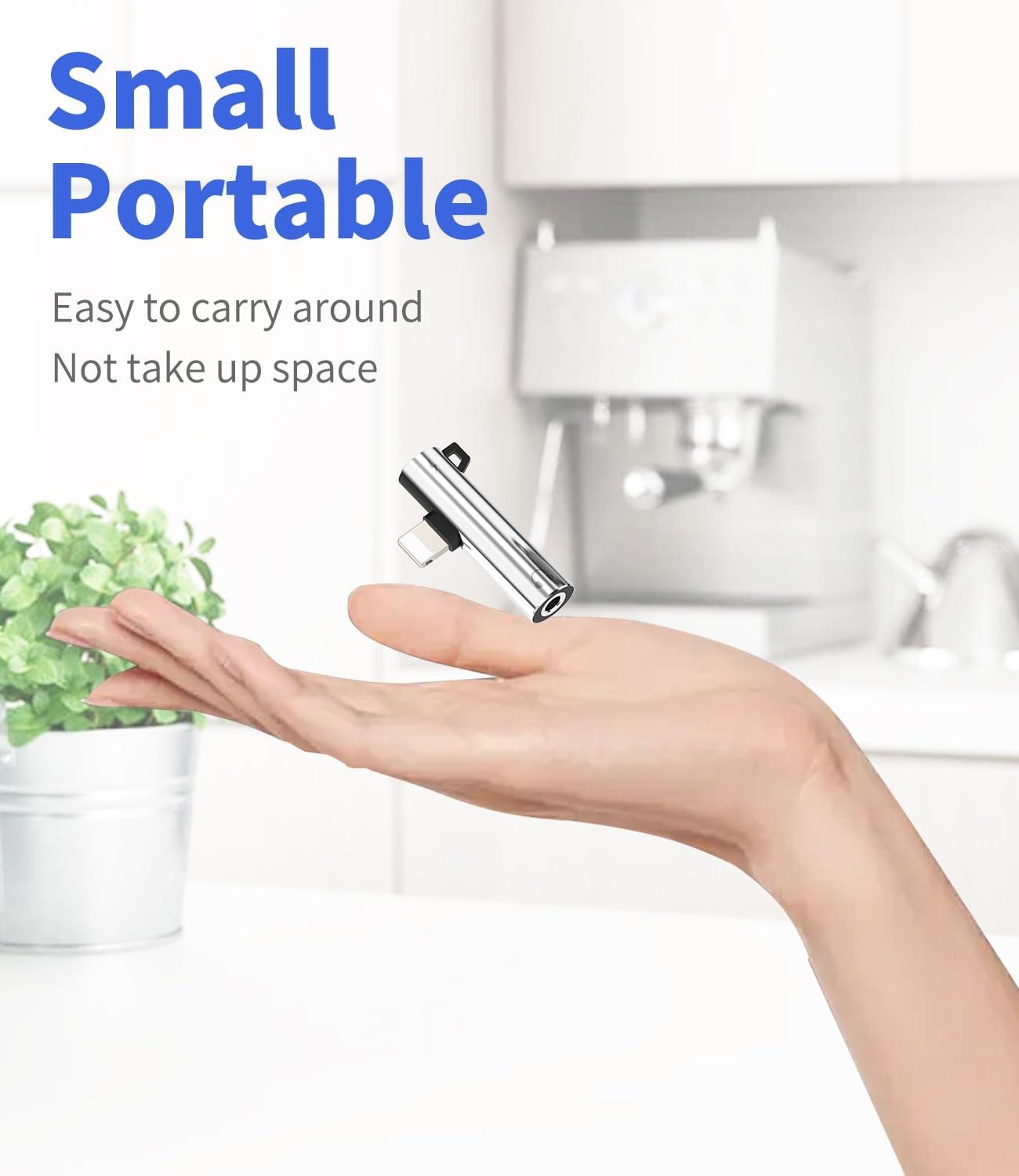 Iphone AUX Adapter for Headphone Jack Dongle (2 Pack) Lightning to 3.5Mm Splitter Apple MFI Certified Charger Cord Power Adaptador Para for 14 13 12 11 Pro Max 7 8 plus Ipad Audio Music L+3.5 image number 3