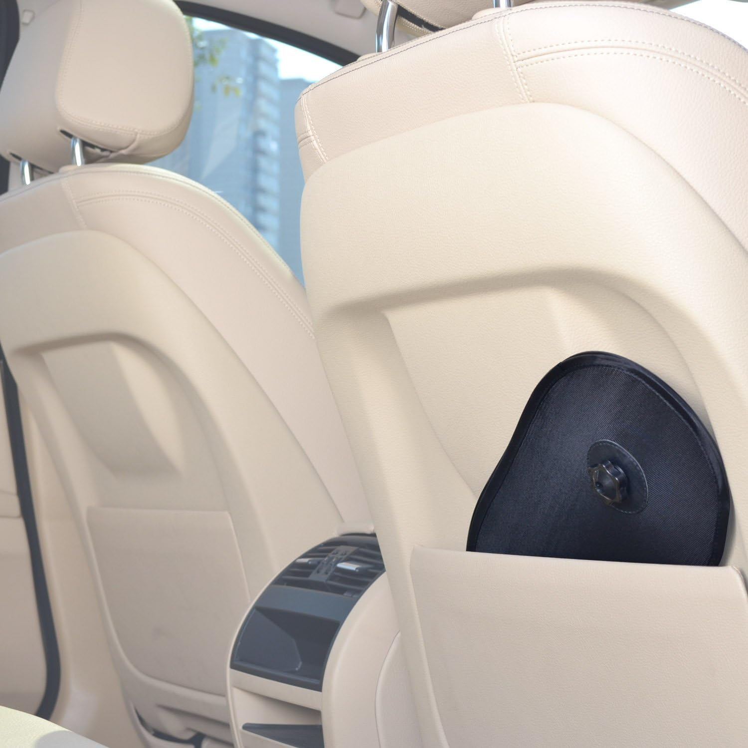 Car Window Sunshade WANPOOL Car Window Sun Shine Blocker, Reduce Glare from Side and Front Window image number 2