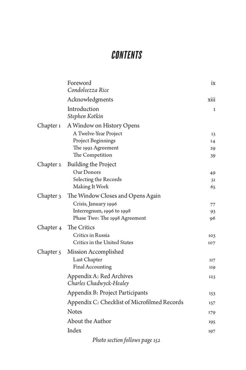 Documenting Communism: the Hoover Project to Microfilm and Publish the Soviet Archives image number 2