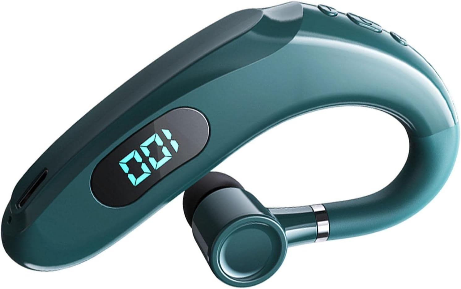 Eigell Q20 Headset Outdoor Hanging Ear Noise Reduction Sound Waterproof Rotating Stereo for Ios and Android - Green image number 5