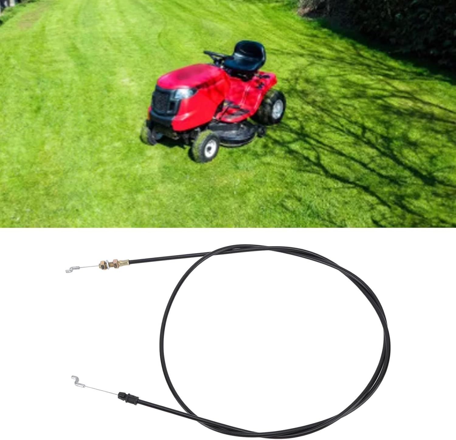 Transmission Shift Cable, Control Shift Cable, Transmission Shift Cable Replacement for 7460935A 7460935 9460935A Lawn Tractor image number 4