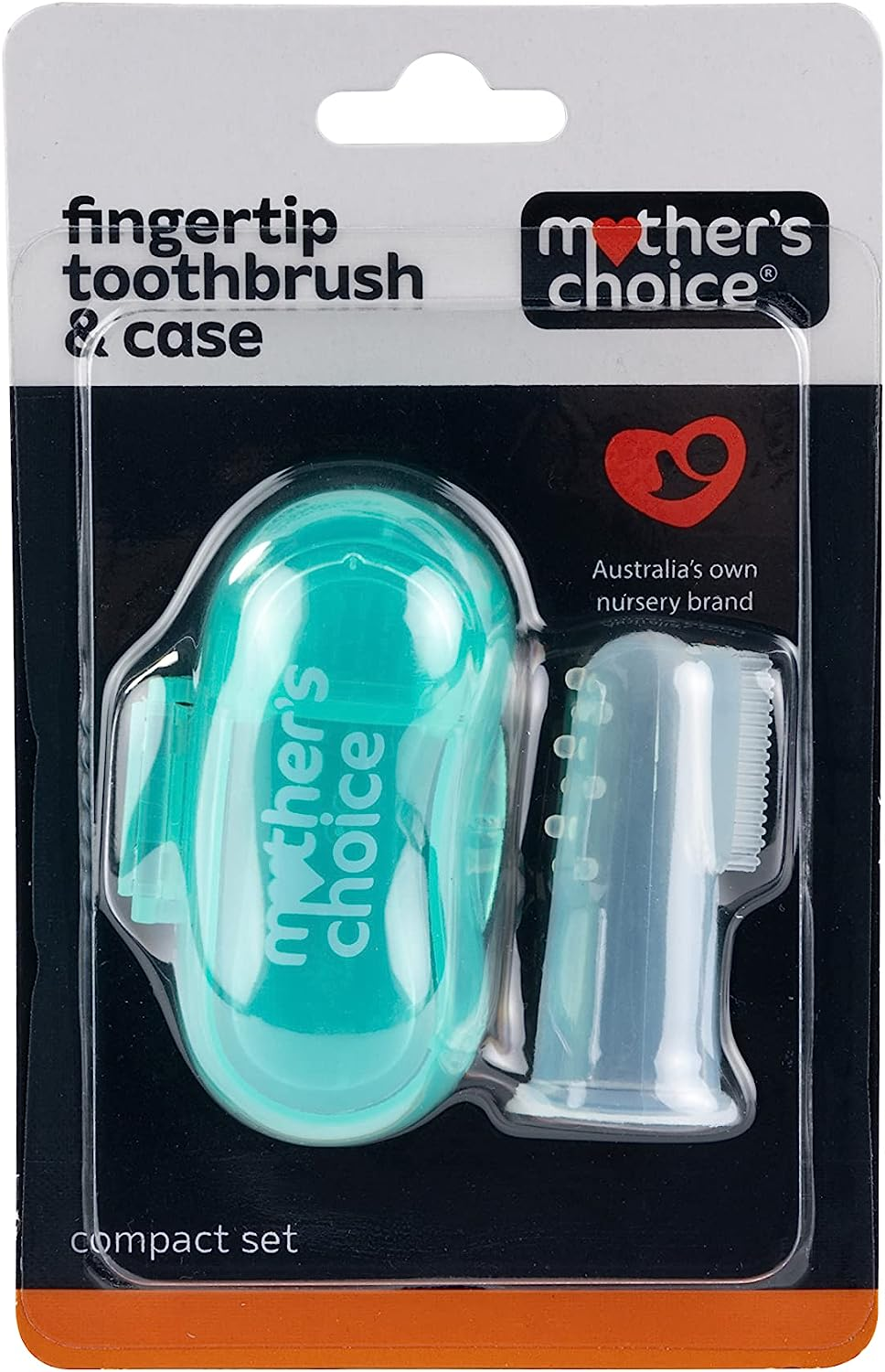 Mother'S Choice Fingertip Toothbrush and Case (Pack of 2) image number 3