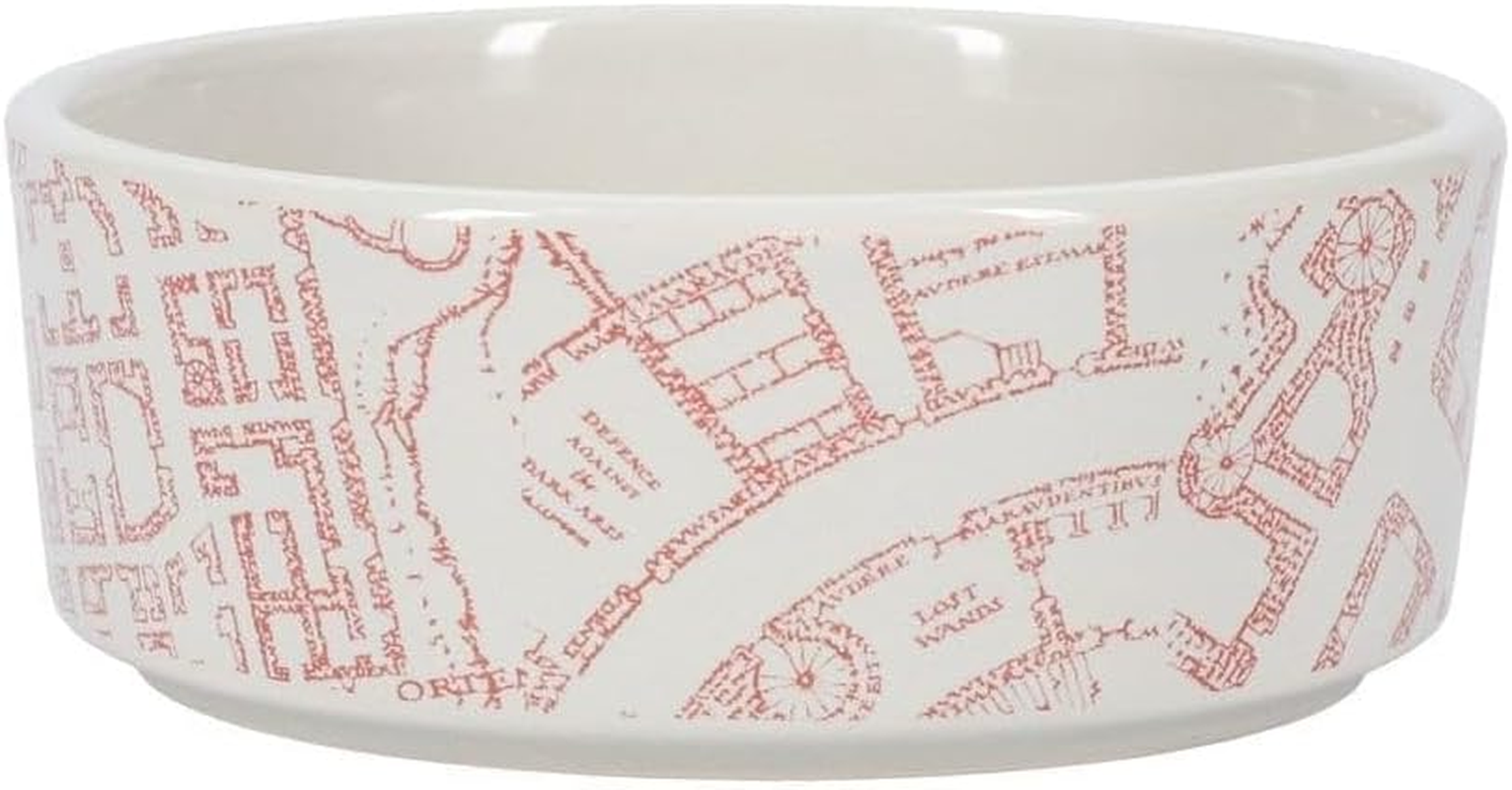 Paladone Harry Potter Marauders Map Dog Bowl image number 1