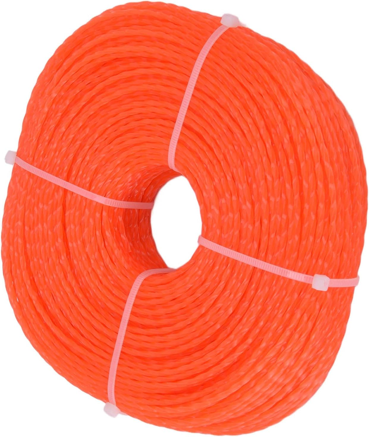 2.4Mm 120M Nylon Trimmer Line Lawn Mower Accessories for Husqvarna Orange image number 1