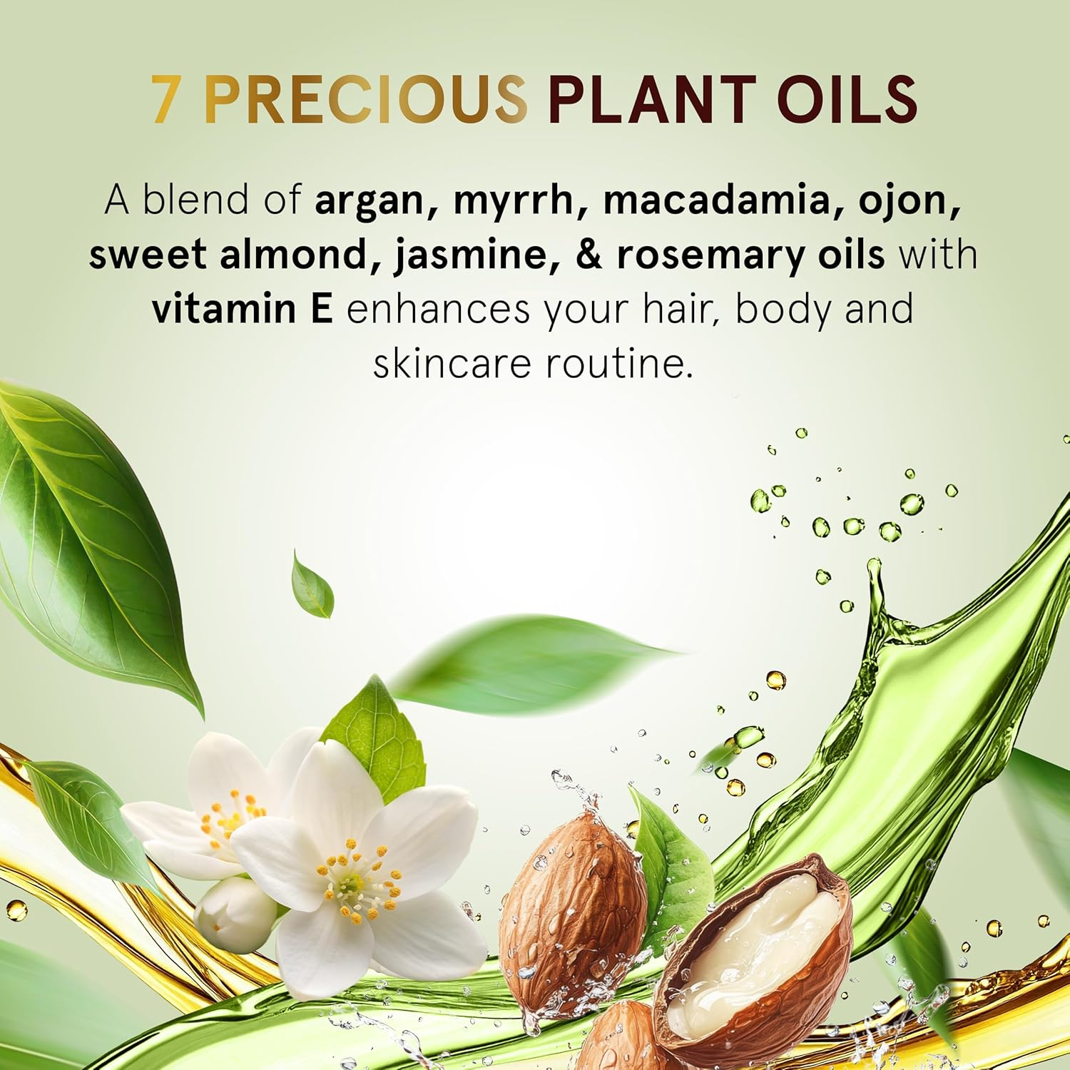 INOAR &ndash; Kalice Mask, Moisturizing Hair Mask, 7 Essential Oils, Vitamin E, Argan Oil, Moisturizing, Nourishing, Vegan Hair Product, Cruelty Free Haircare for Men and Women (8.4 Oz.) image number 5