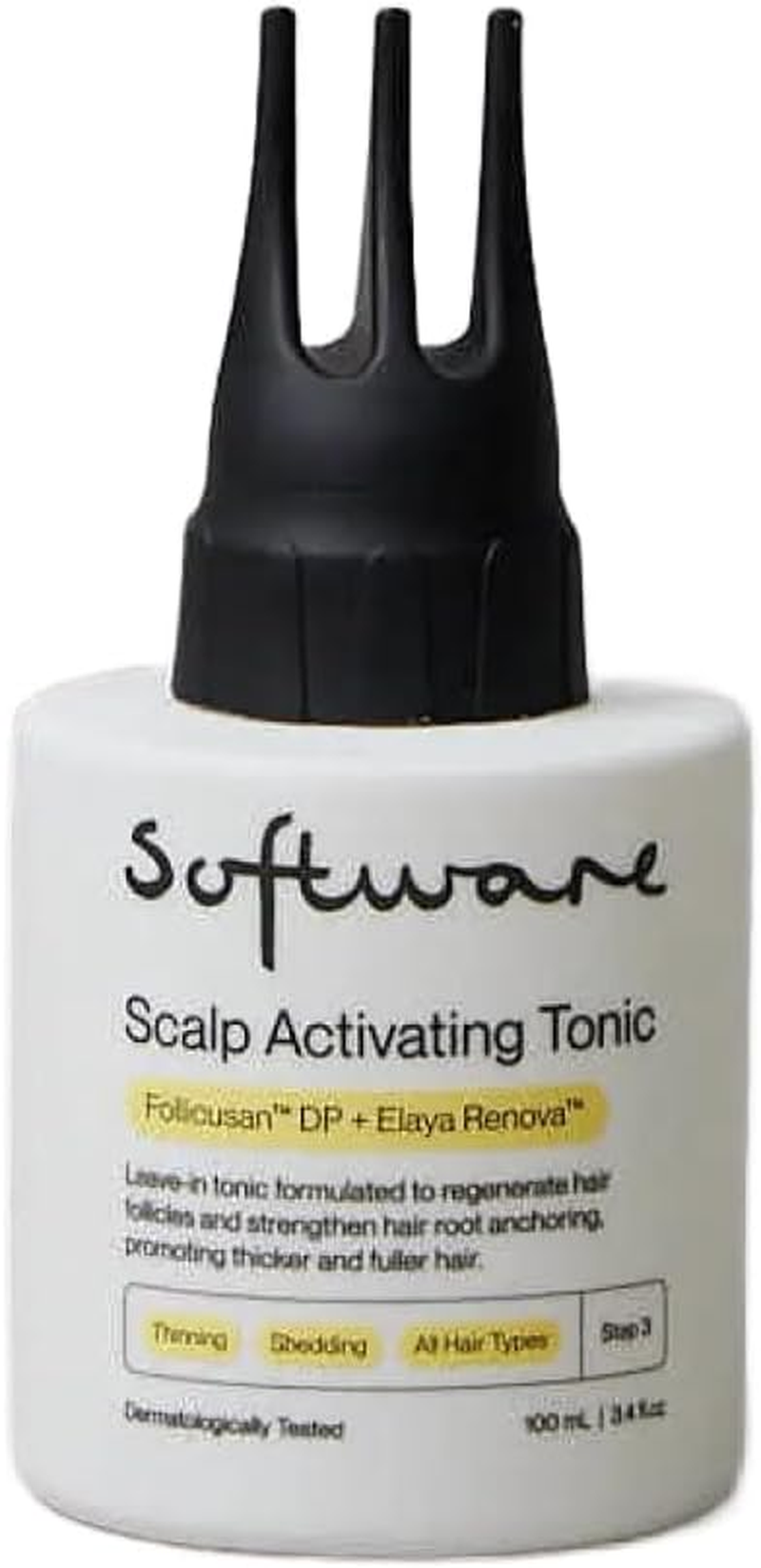 Software Scalp Activating Tonic 100Ml | Targeted Serum for Strengthening Hair Follicles and Optimising Scalp Health | Hair Serum to Suppor Hair Growth