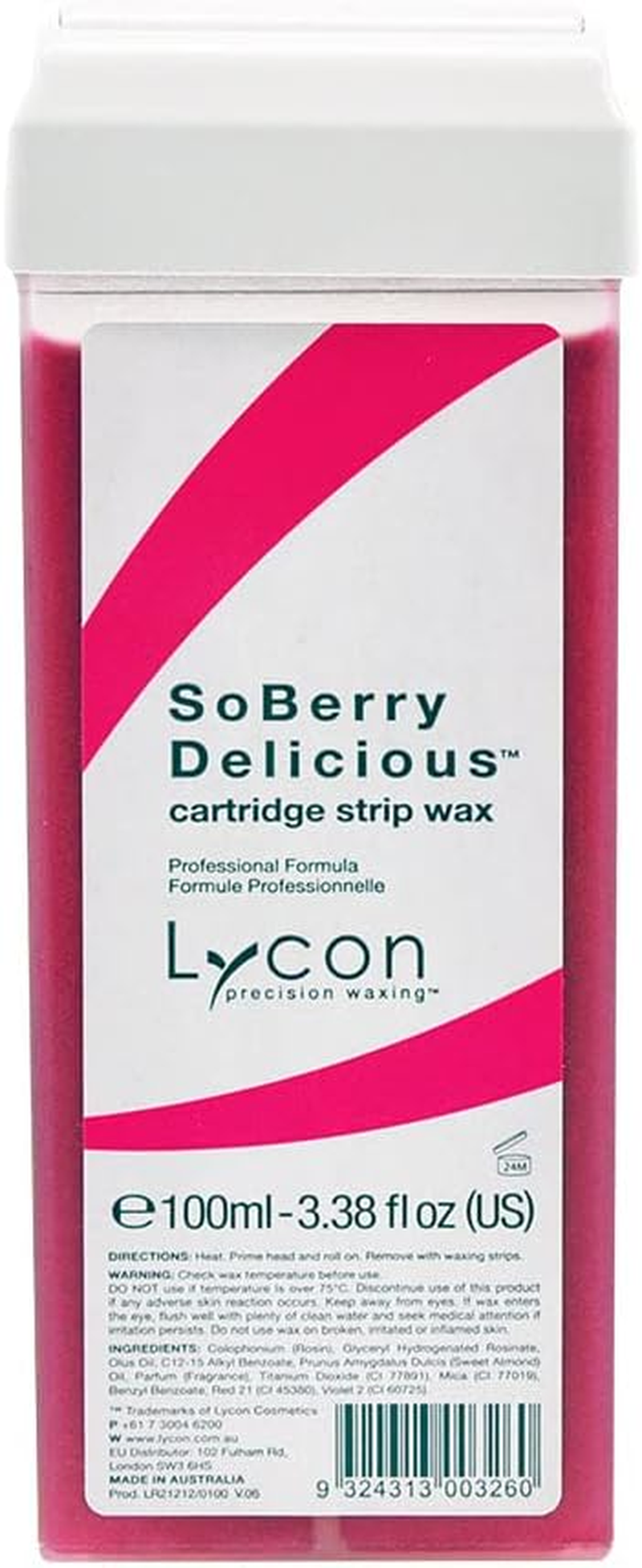 Lycon Soberry Delicious Strip Wax Cartridge 100 Ml (Pack of 1) image number 1