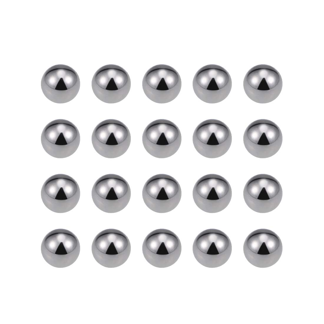 Uxcell 10Mm Carbon Steel Bearing Balls Precision Balls 100Pcs image number 4