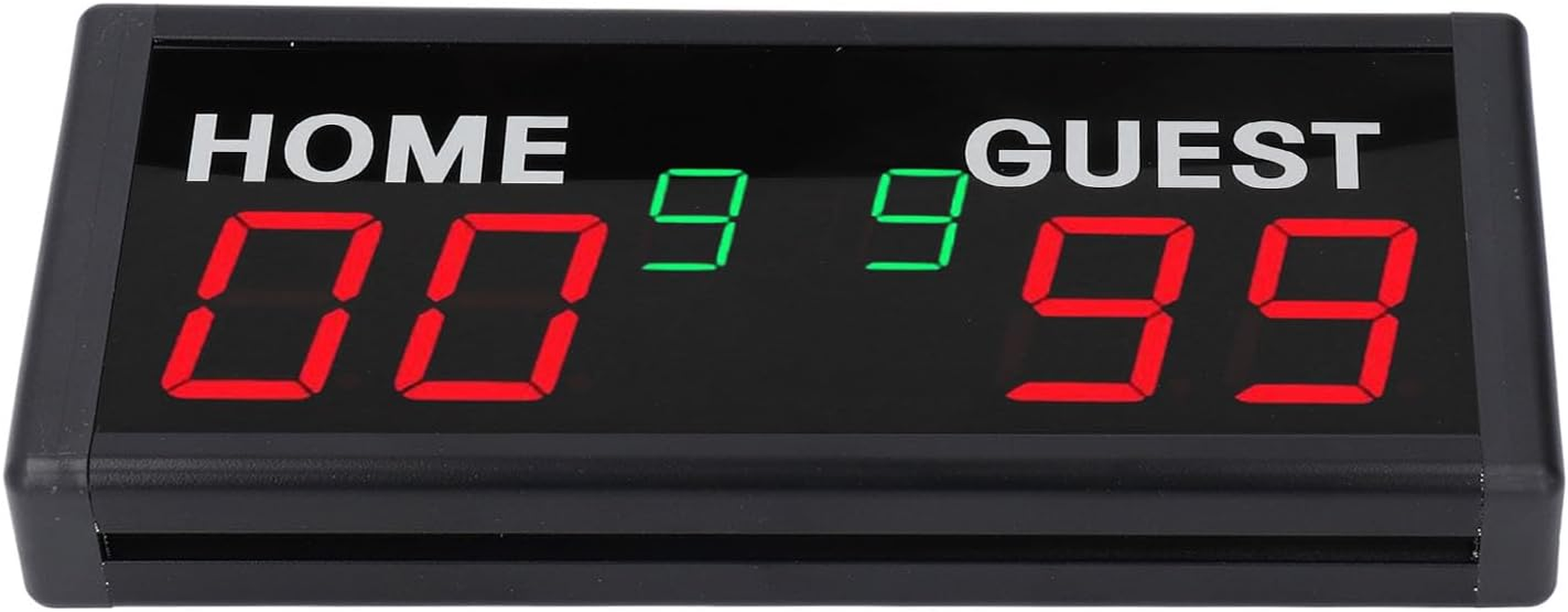 Jiawu 6 Digits Bluetooth Electronic Scoreboard, LED Portable Electronic Digital Scoreboard with Remote, Clear Display Tabletop Score Keeper for Indoor & Outdoor Games image number 4