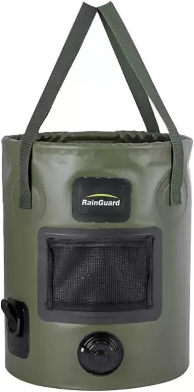 Outdoor Water Bucket Water Storage Collapsible Bucket, 25L Folding Water Bucket, with Handle Portable Wash Basin for Camping Folding Bucket Fishing Travelling Outdoor Gardening Car Washing