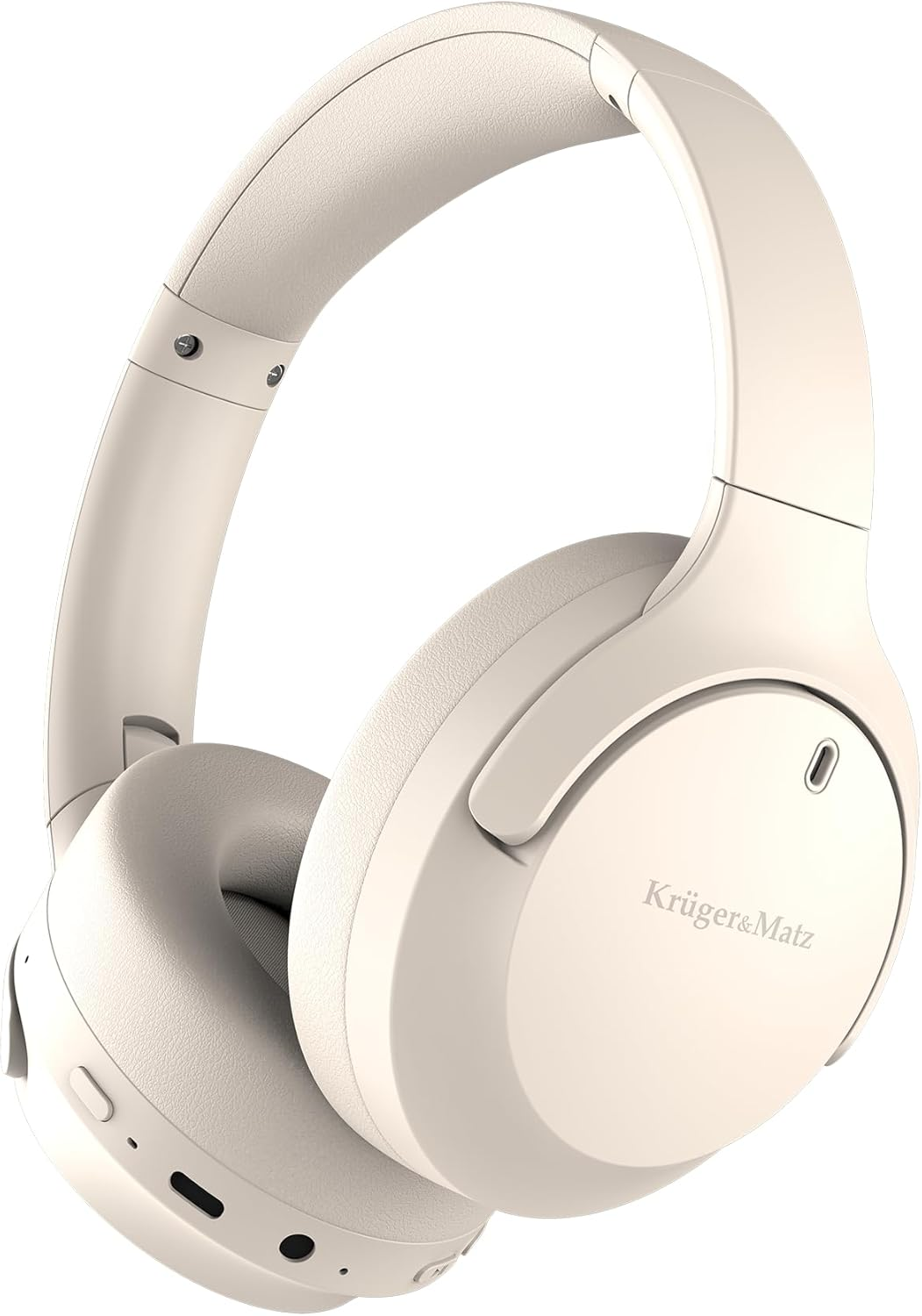 Kr&uuml;ger&Matz Wireless Earbuds Street 4 Built-In Microphone ANC Function Bluetooth 5.4 Beige image number 2